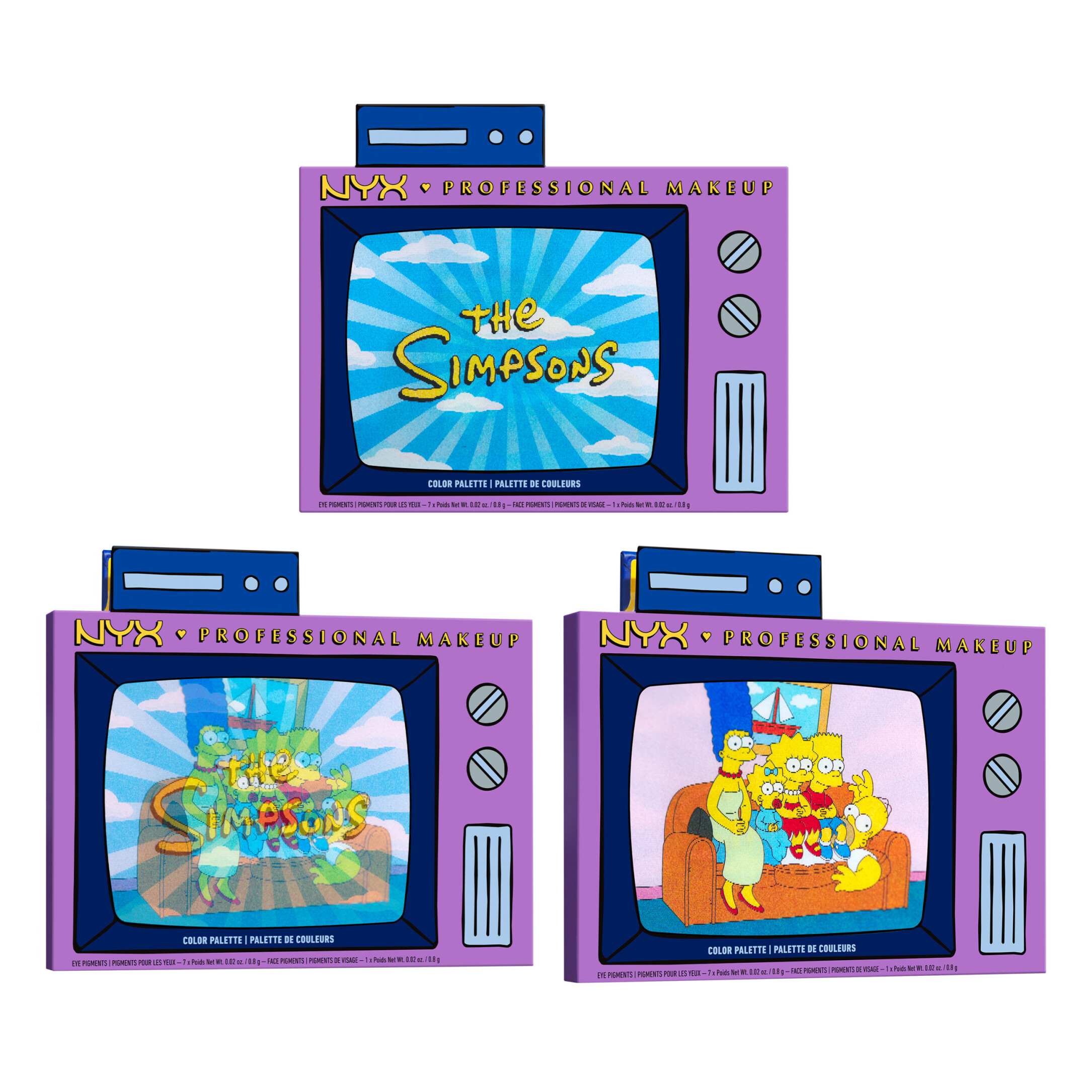 SIMPSONS FAMILY PALETTE 6