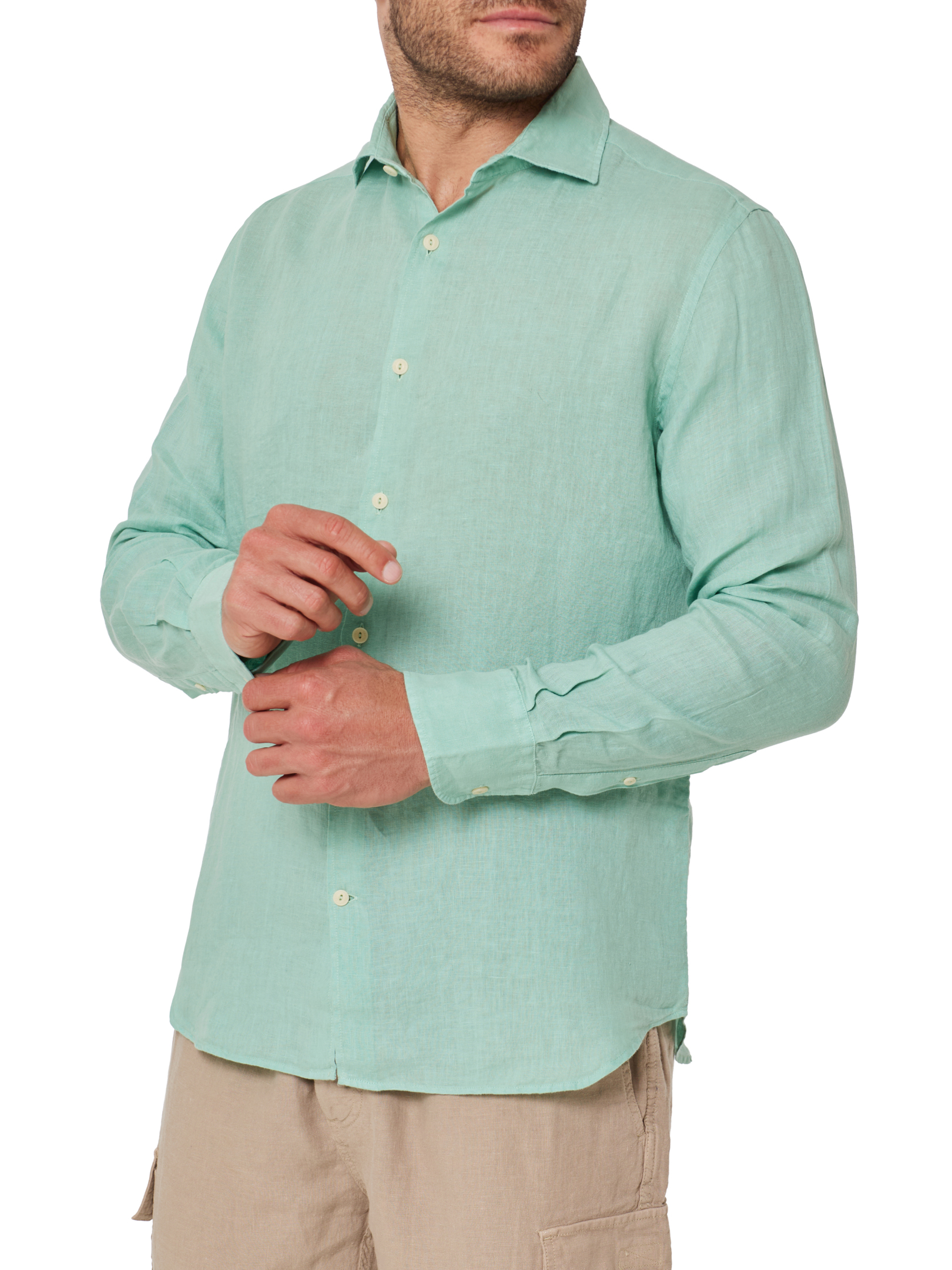 ΑΝΔΡΙΚΟ ΛΙΝΟ ΠΟΥΚΑΜΙΣΟ 1