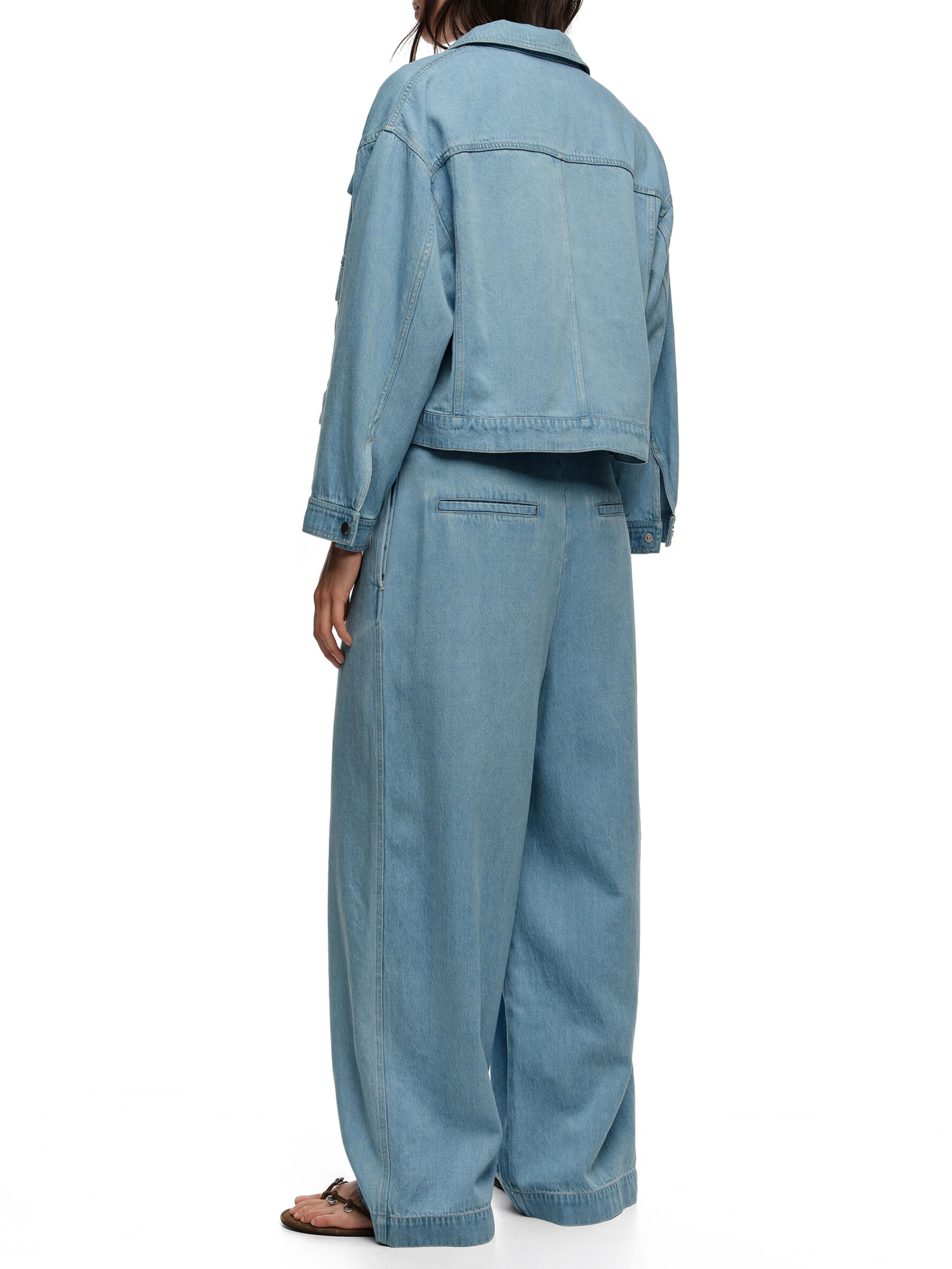 ΓΥΝΑΙΚΕΙΟ DENIM ΠΟΥΚΑΜΙΣΟ 2