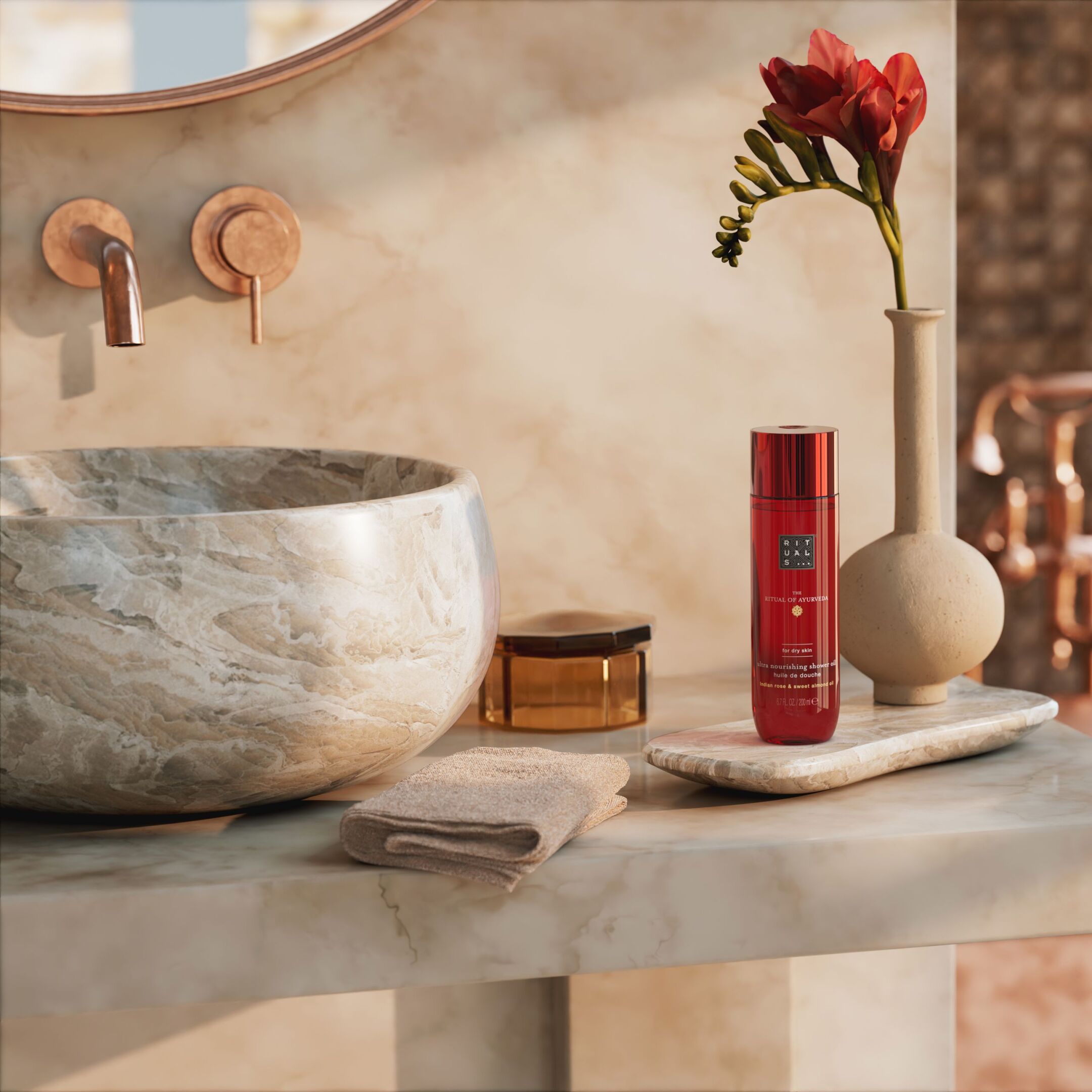 THE RITUAL OF AYURVEDA SHOWER OIL 1