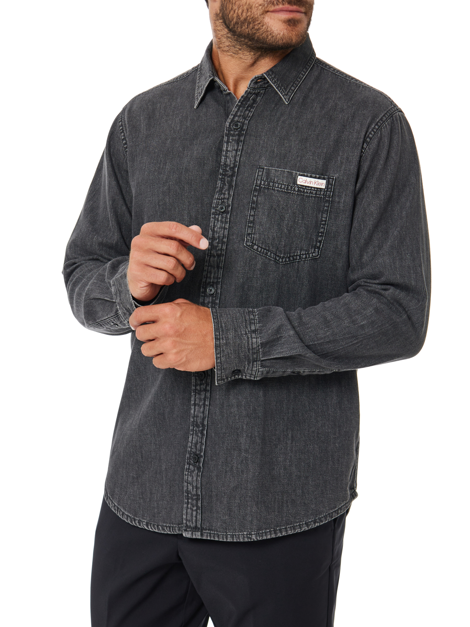 ΑΝΔΡΙΚΟ DENIM ΠΟΥΚΑΜΙΣΟ 1