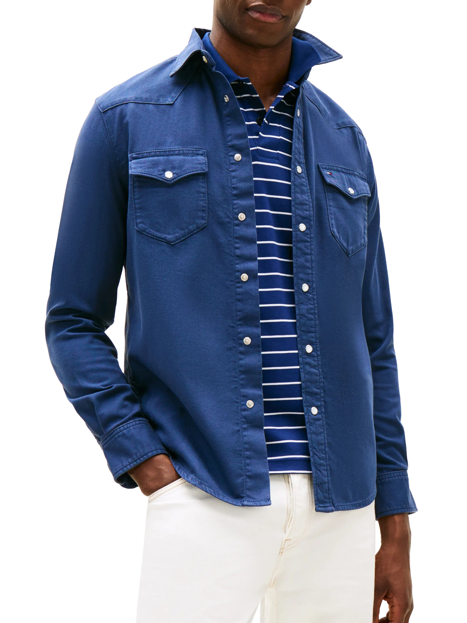 ΑΝΔΡΙΚΟ DENIM ΠΟΥΚΑΜΙΣΟ 1