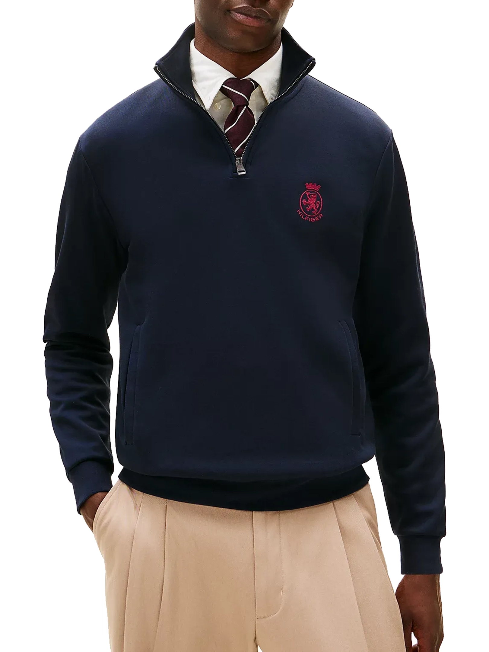 ΑΝΔΡΙΚΟ HALF-ZIP ΠΟΥΛΟΒΕΡ 1