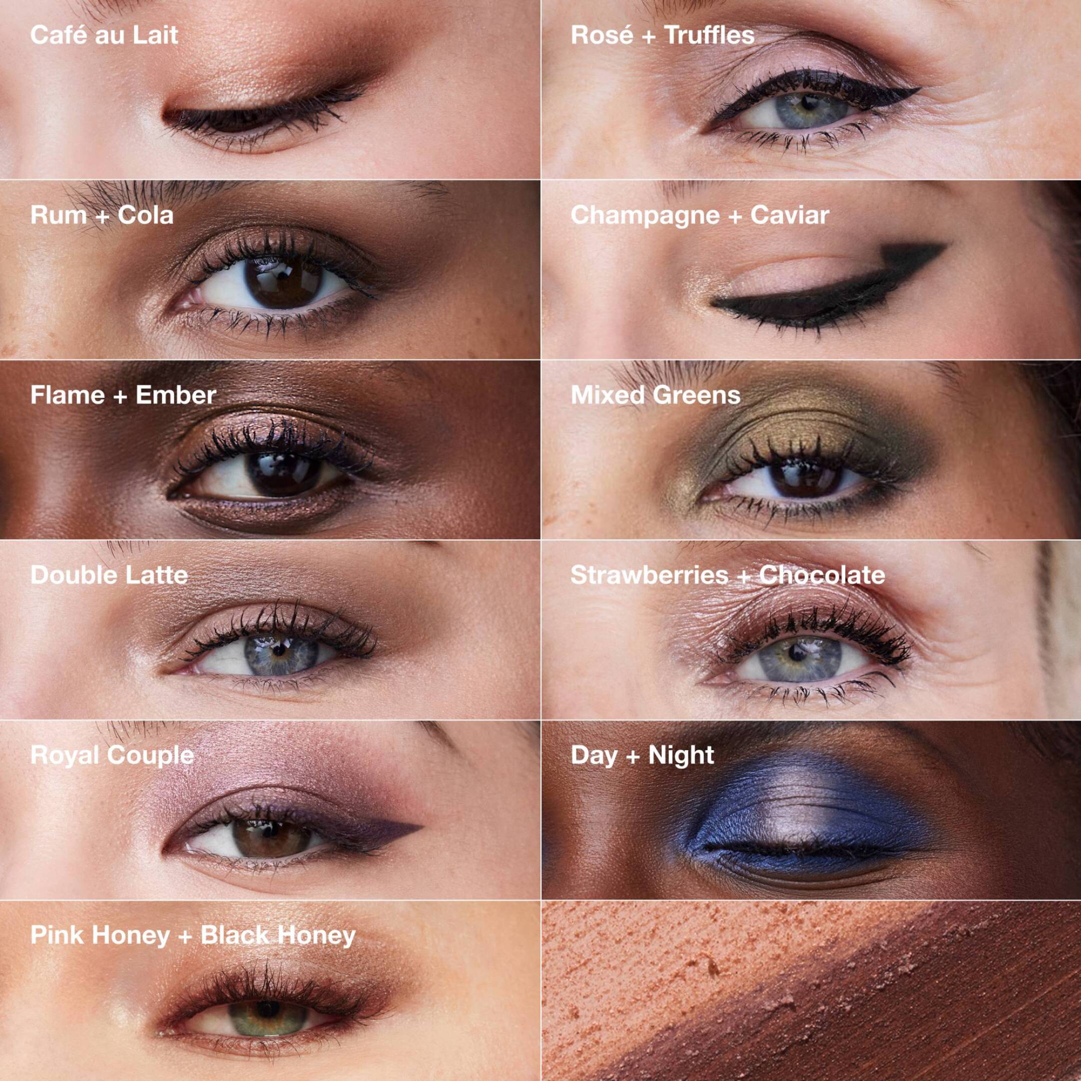 HIGH IMPACT SHADOW PLAY™ SHADOW + DEFINER IN BLACK HONEY + PINK HONEY 3