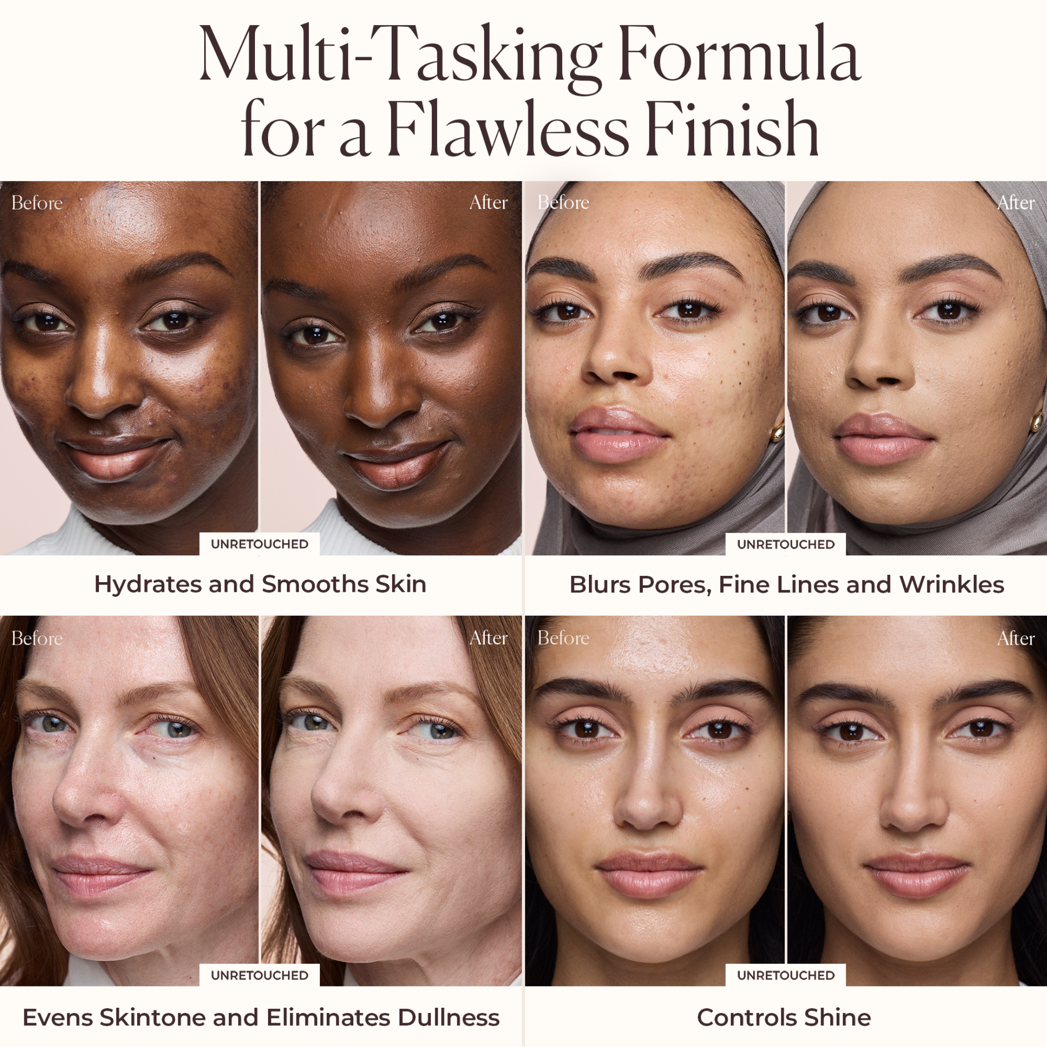 REAL FLAWLESS FEATHER MATTE POWDER FOUNDATION 3