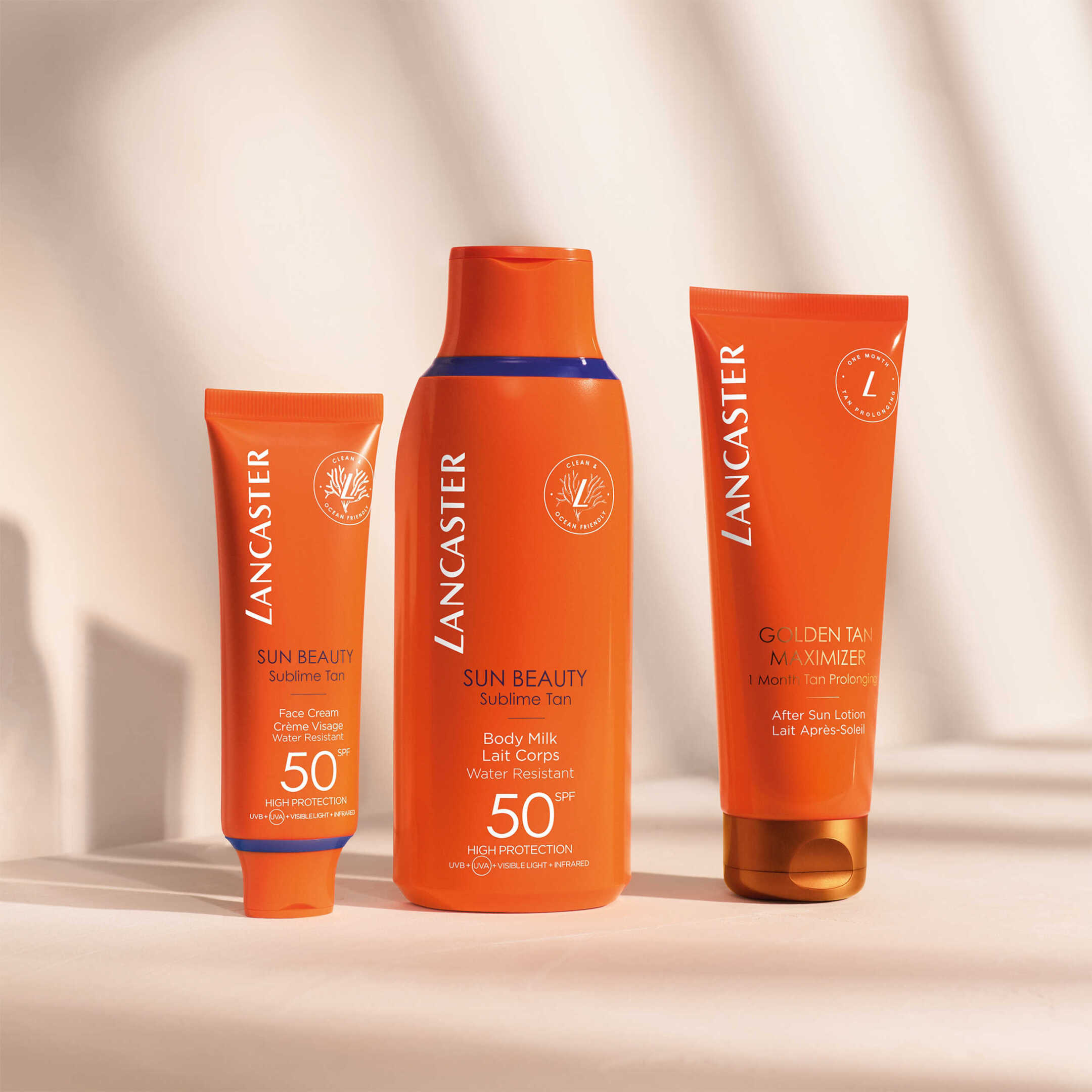 LANCASTER SUN BEAUTY FACE CREAM SPF15 6