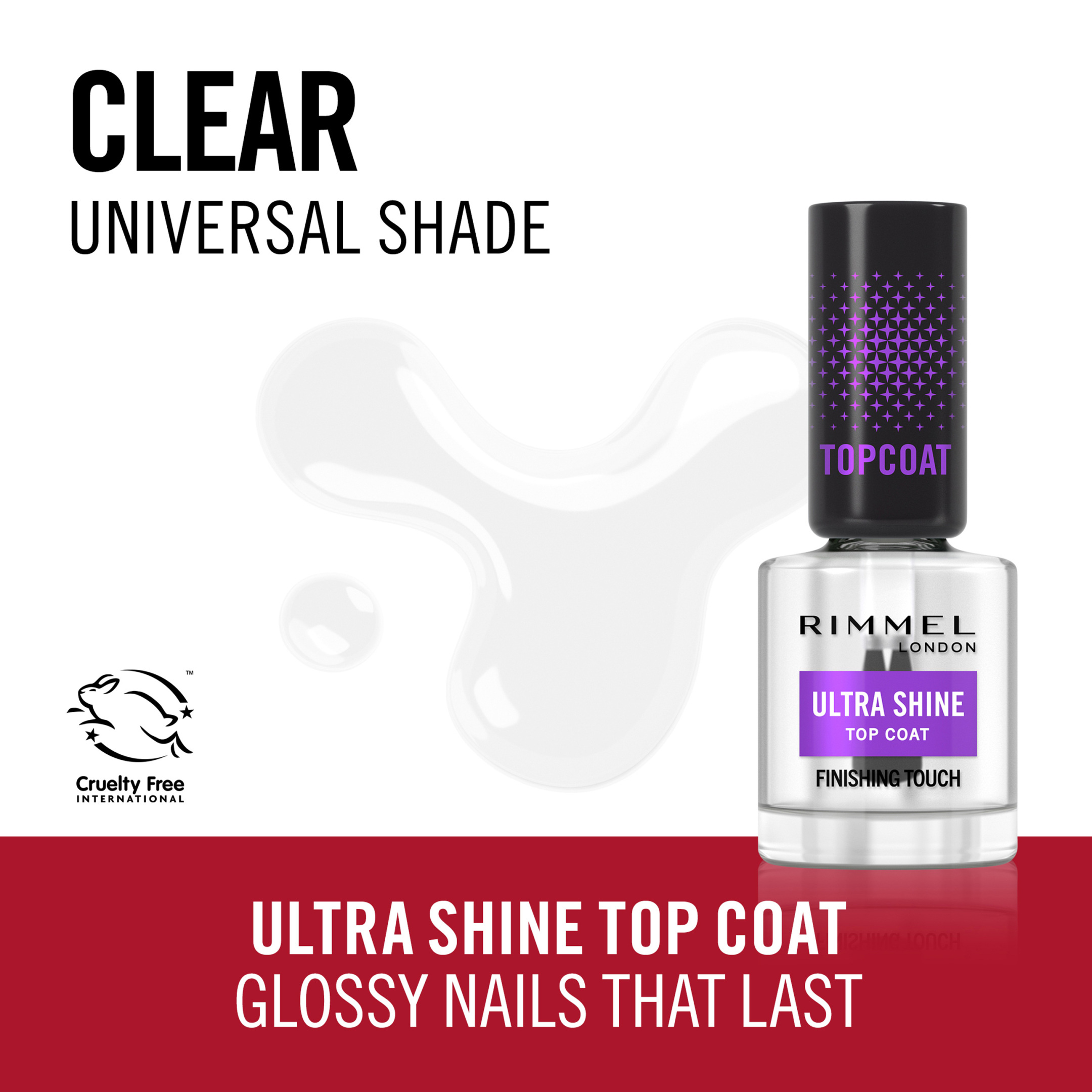 LONDON ULTRA SHINE NAIL POLISH TOP COAT 3