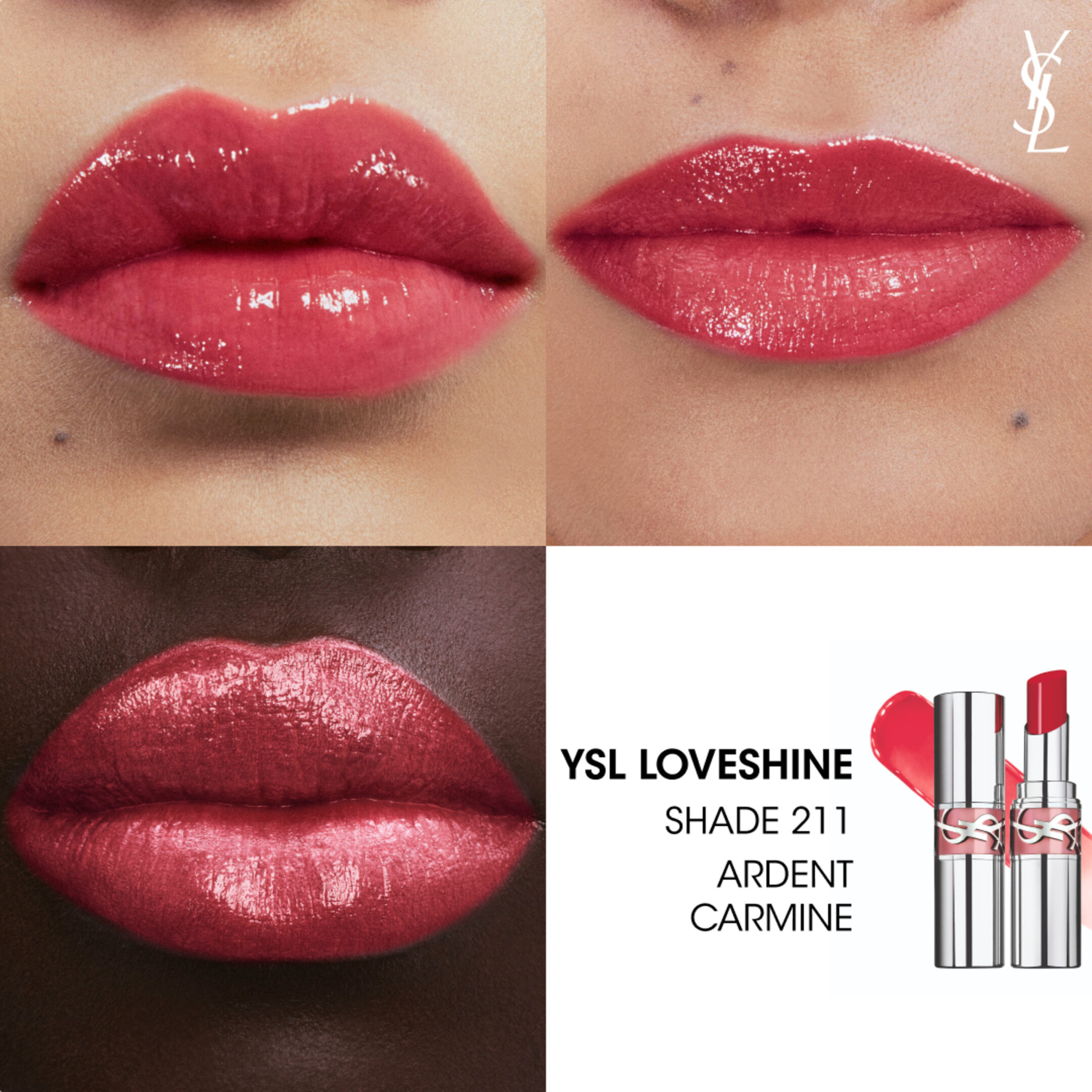 YSL LOVESHINE WET SHINE LIPSTICK 3