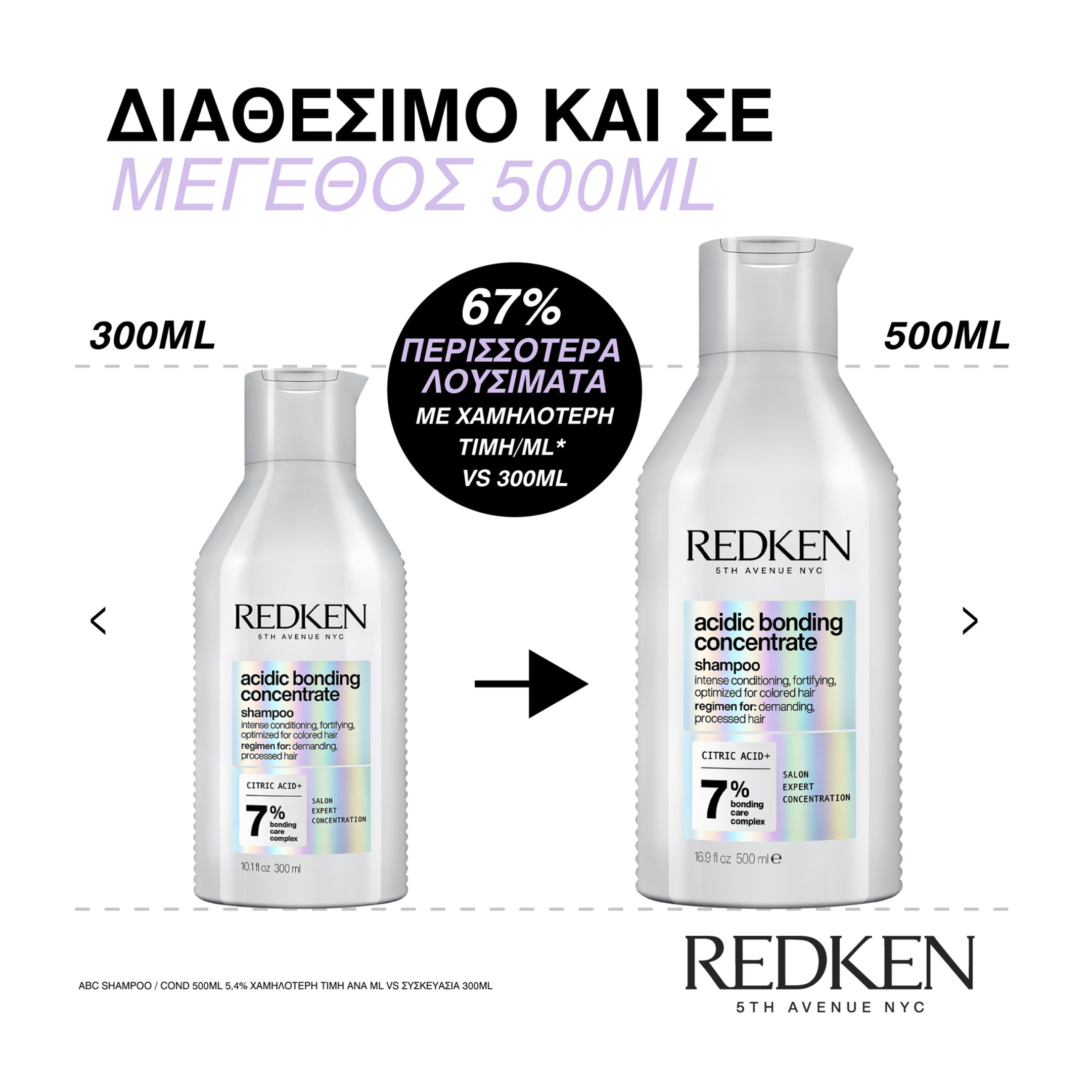 ACIDIC BONDING CONCENTRATE ΣΑΜΠΟΥΑΝ ΓΙΑ ΞΗΡΑ ΤΑΛΑΙΠΩΡΗΜΕΝΑ & ΒΑΜΜΕΝΑ ΜΑΛΛΙΑ 6