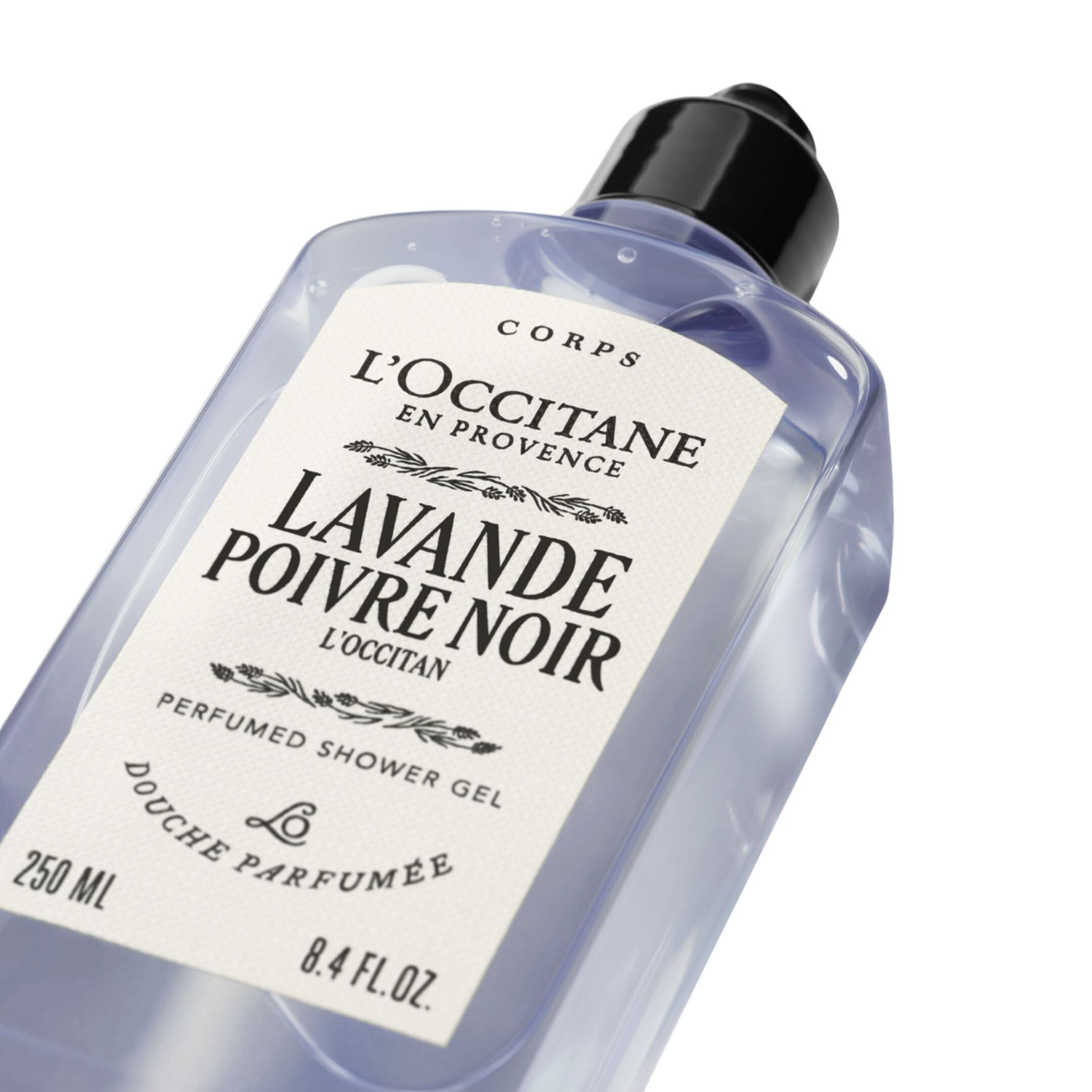 LAVANDE POIVRE NOIR PERFUMED SHOWER GEL 1
