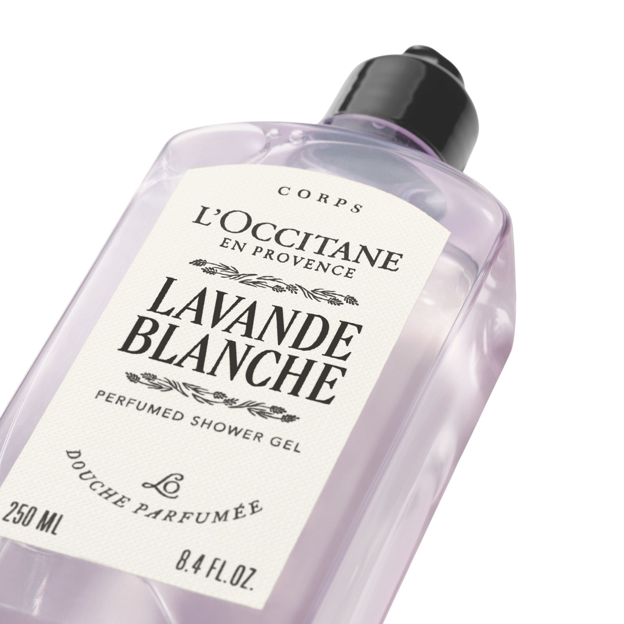 LAVANDE BLANCHE PERFUMED SHOWER GEL 1