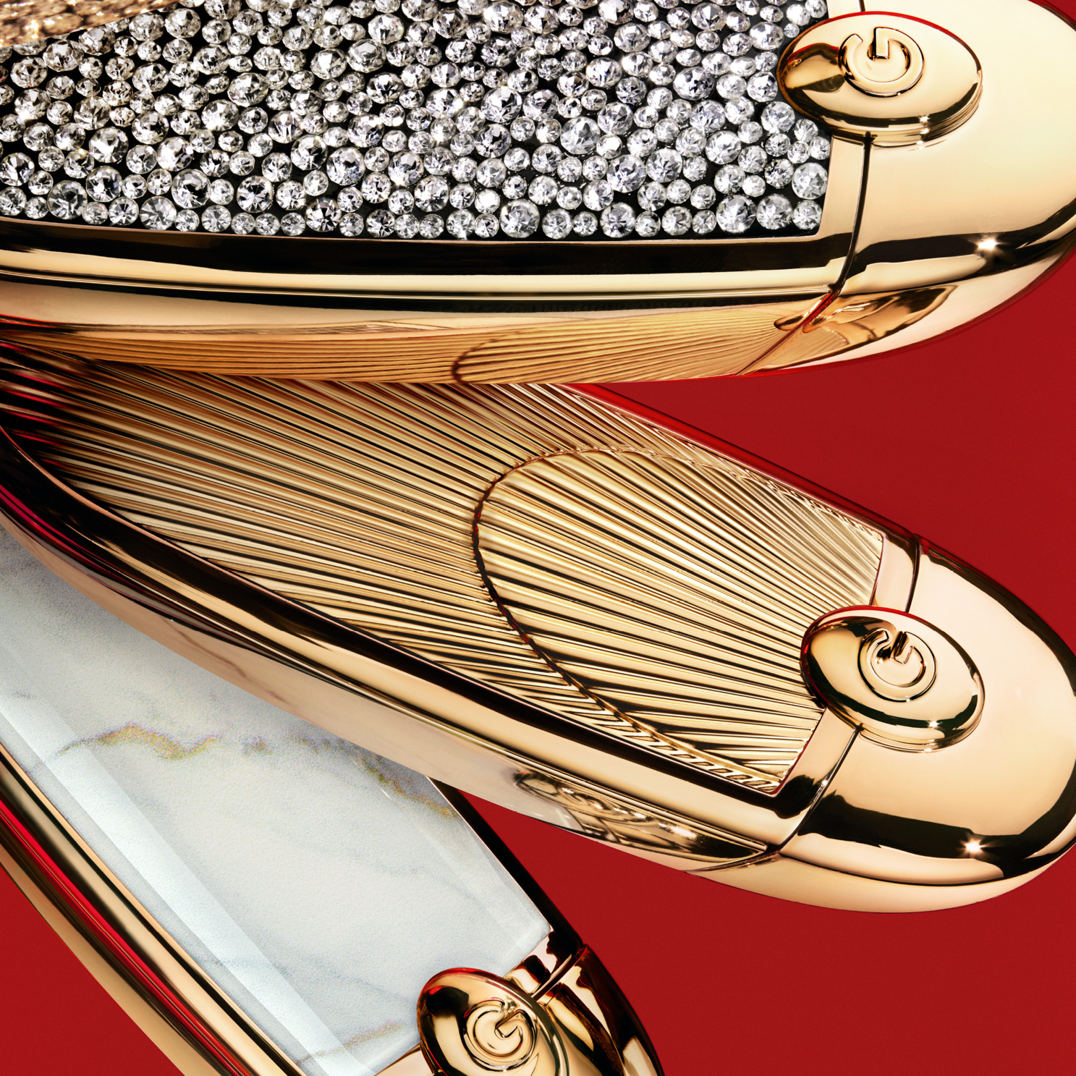 ROUGE G THE DOUBLE MIRROR JEWEL CASE THE CUSTOMISABLE ULTRA-CARE LIPSTICK 4