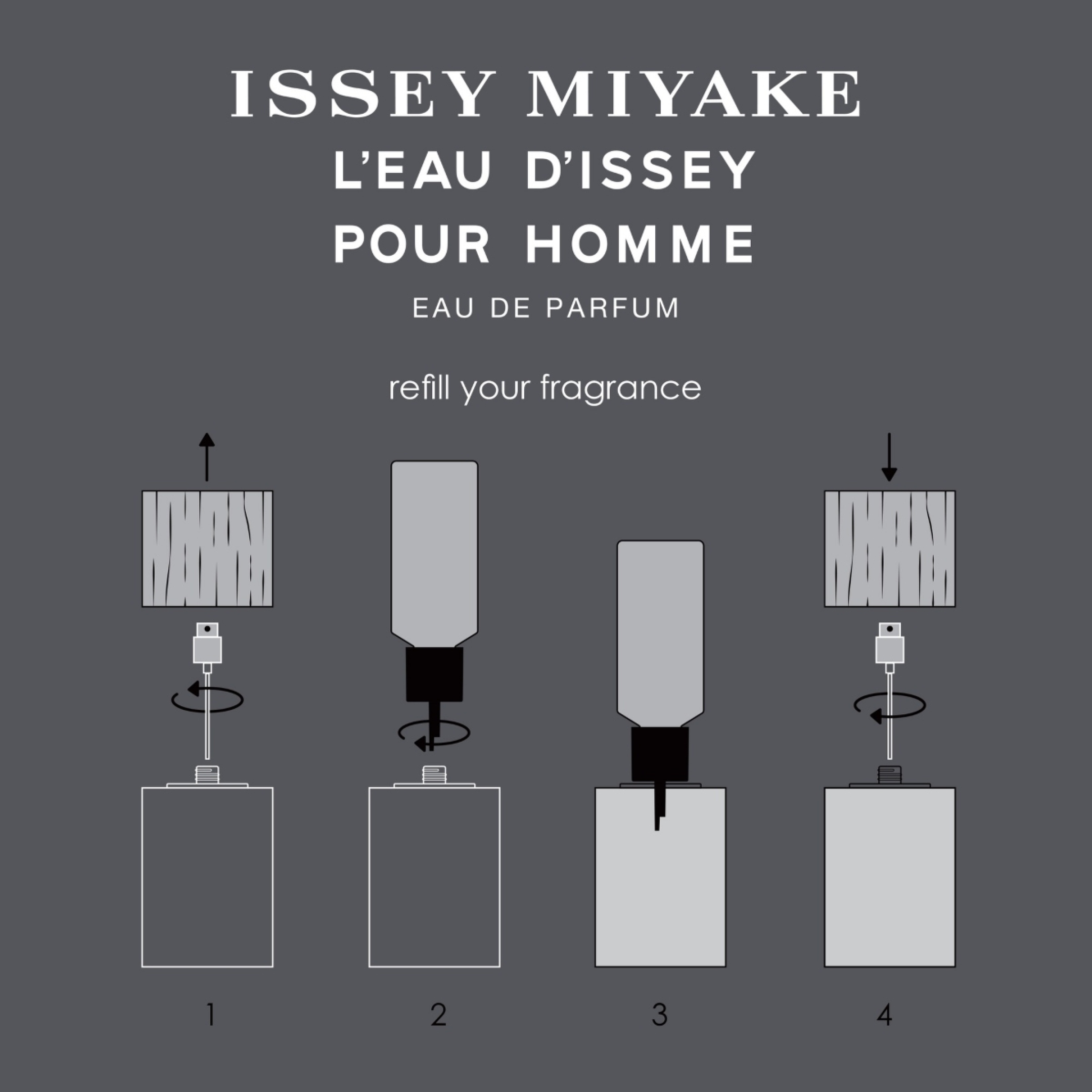 L'EAU D'ISSEY POUR HOMME EAU DE PARFUM REFILL 3