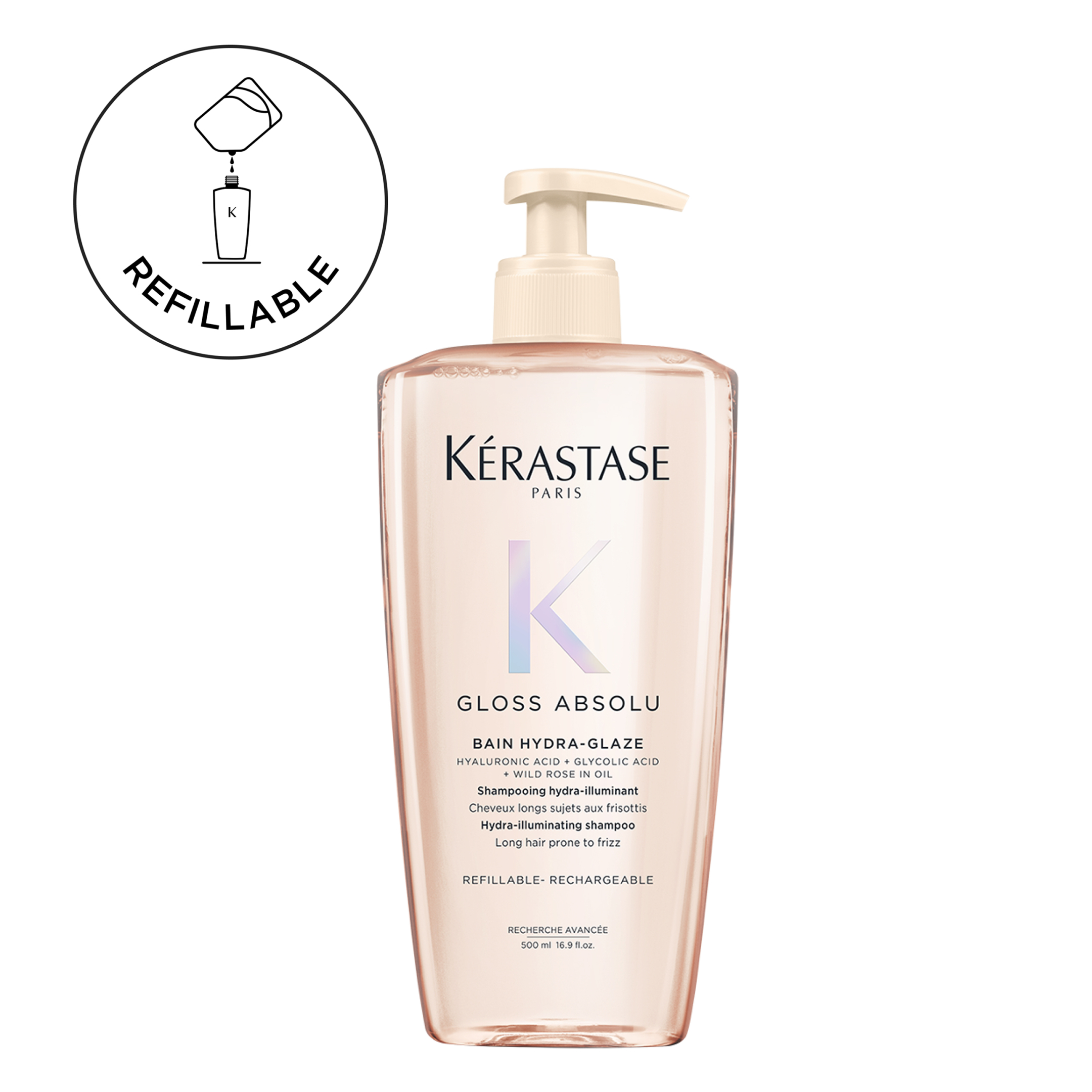 GLOSS ABSOLU BAIN HYDRA-GLAZE ΣΑΜΠΟΥΑΝ ΓΙΑ ΛΕΙΑ & ΛΑΜΠΕΡΑ ΜΑΛΛΙΑ 0