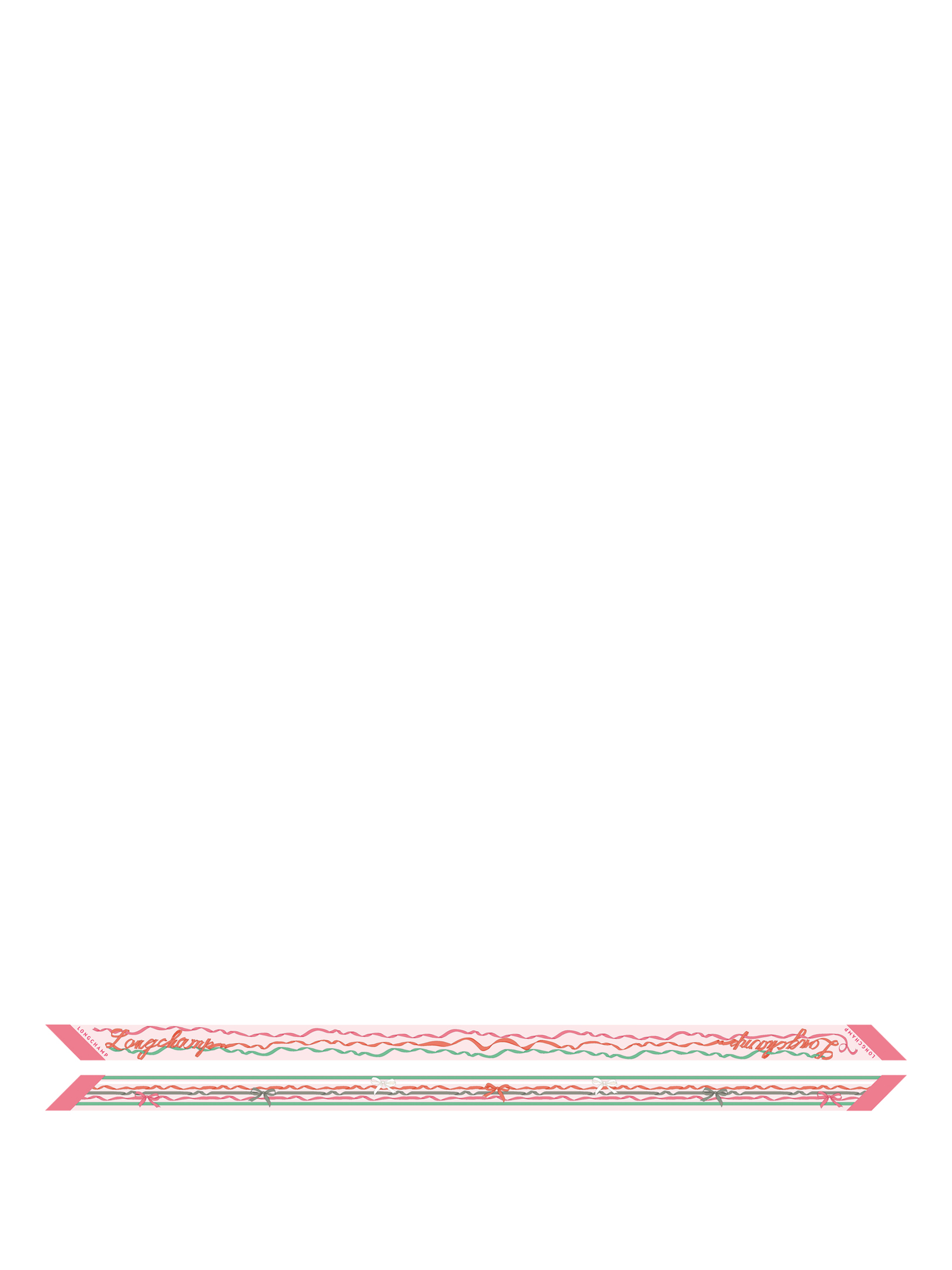 ΓΥΝΑΙΚΕΙΟ ΜΕΤΑΞΩΤΟ ΦΟΥΛΑΡΙ RUBANS LONGCHAMP HEADBAND 0