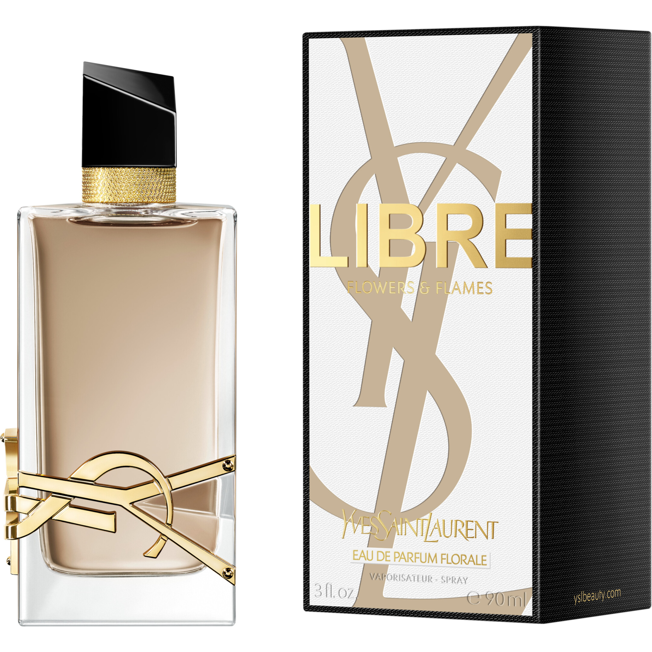 LIBRE FLOWERS & FLAMES EAU DE PARFUM FLORALE  1