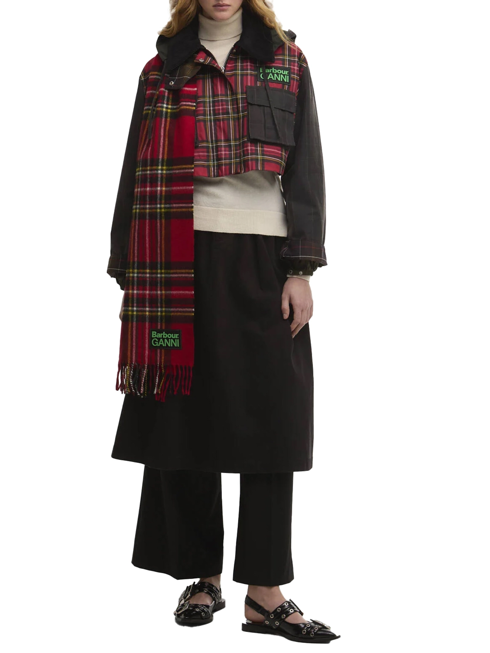 ΓΥΝΑΙΚΕΙΟ ΚΑΣΚΟΛ BARBOUR x GANNI 1