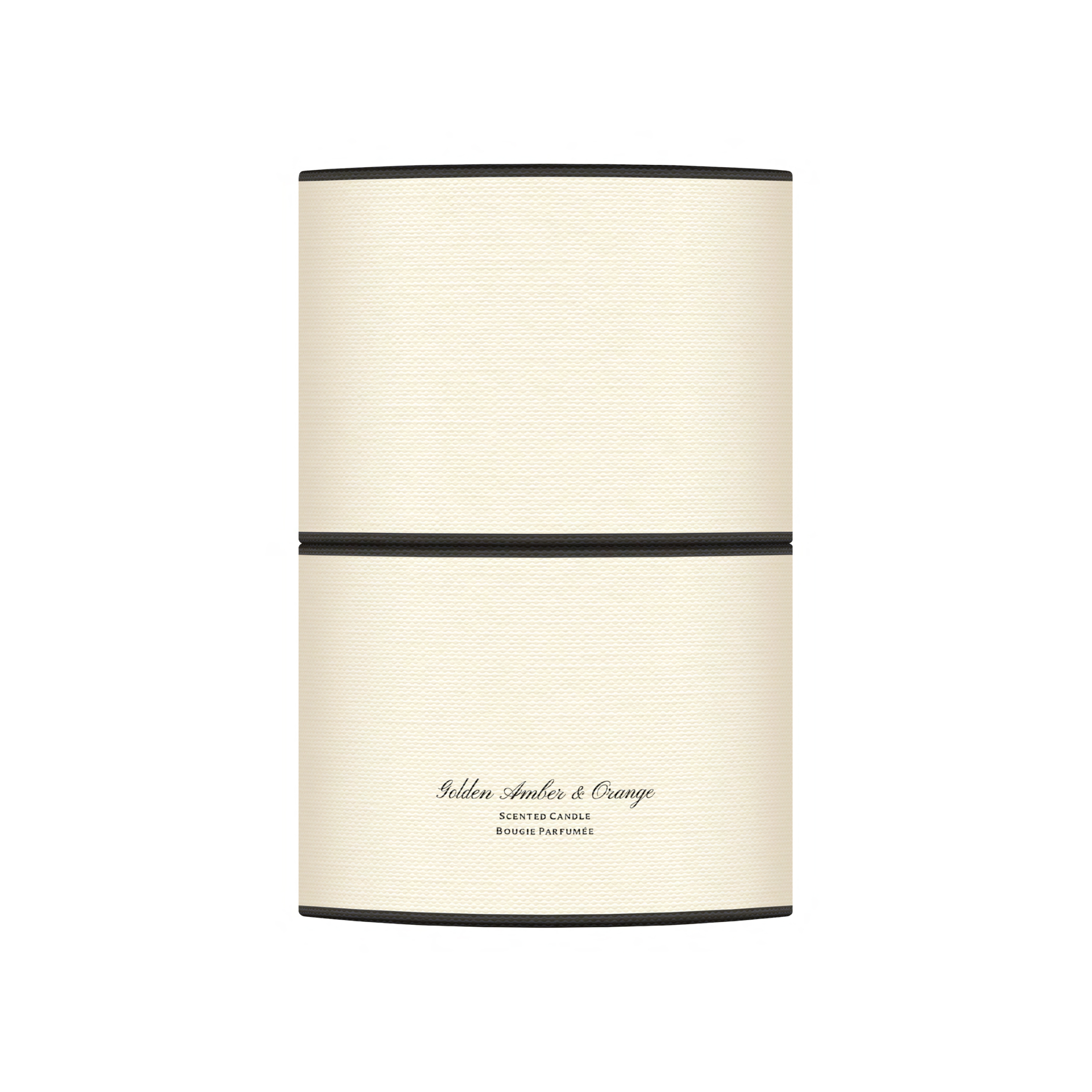 GOLDEN AMBER & ORANGE TOWNHOUSE CANDLE 1