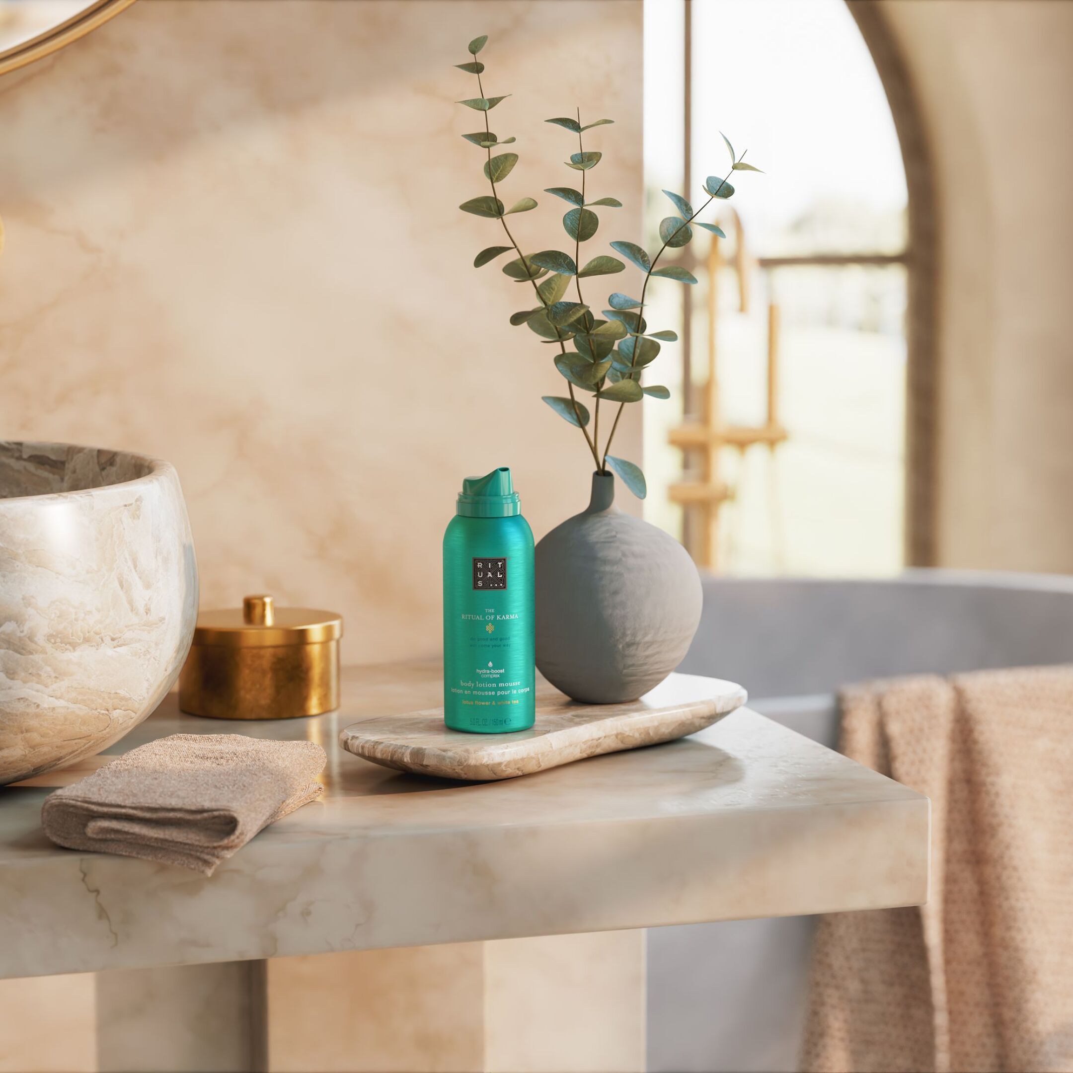 THE RITUAL OF KARMA BODY LOTION MOUSSE 2