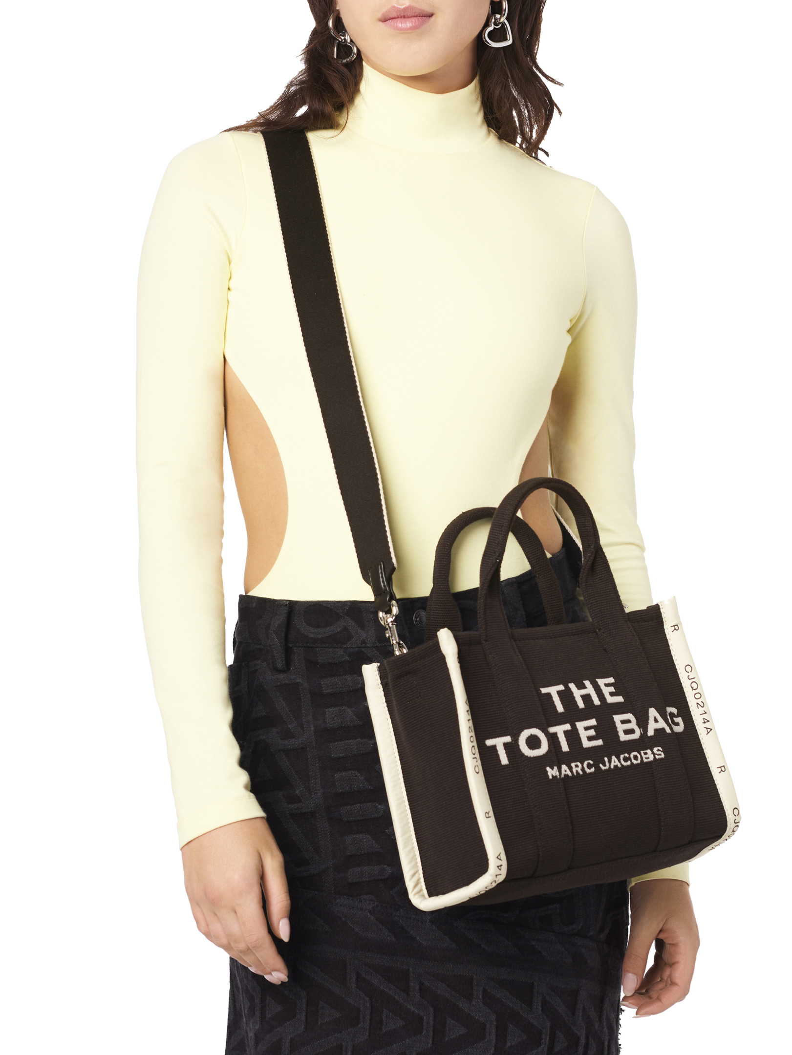 ΓΥΝΑΙΚΕΙΑ ΤΣΑΝΤΑ ΧΕΙΡΟΣ THE JACQUARD SMALL TOTE BAG 3