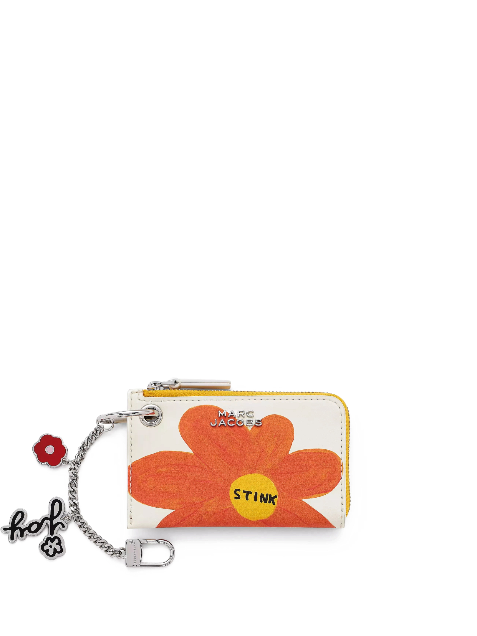 ΓΥΝΑΙΚΕΙΟ ΠΟΡΤΟΦΟΛΙ DAVID SHRIGLEY X MARC JACOBS TOP ZIP CHARM WALLET 0