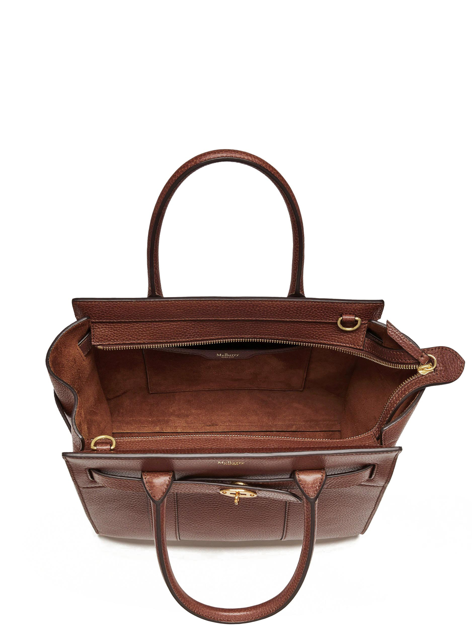 ΓΥΝΑΙΚΕΙΑ ΔΕΡΜΑΤΙΝΗ ΤΣΑΝΤΑ ΧΕΙΡΟΣ SMALL ZIPPED BAYSWATER 7