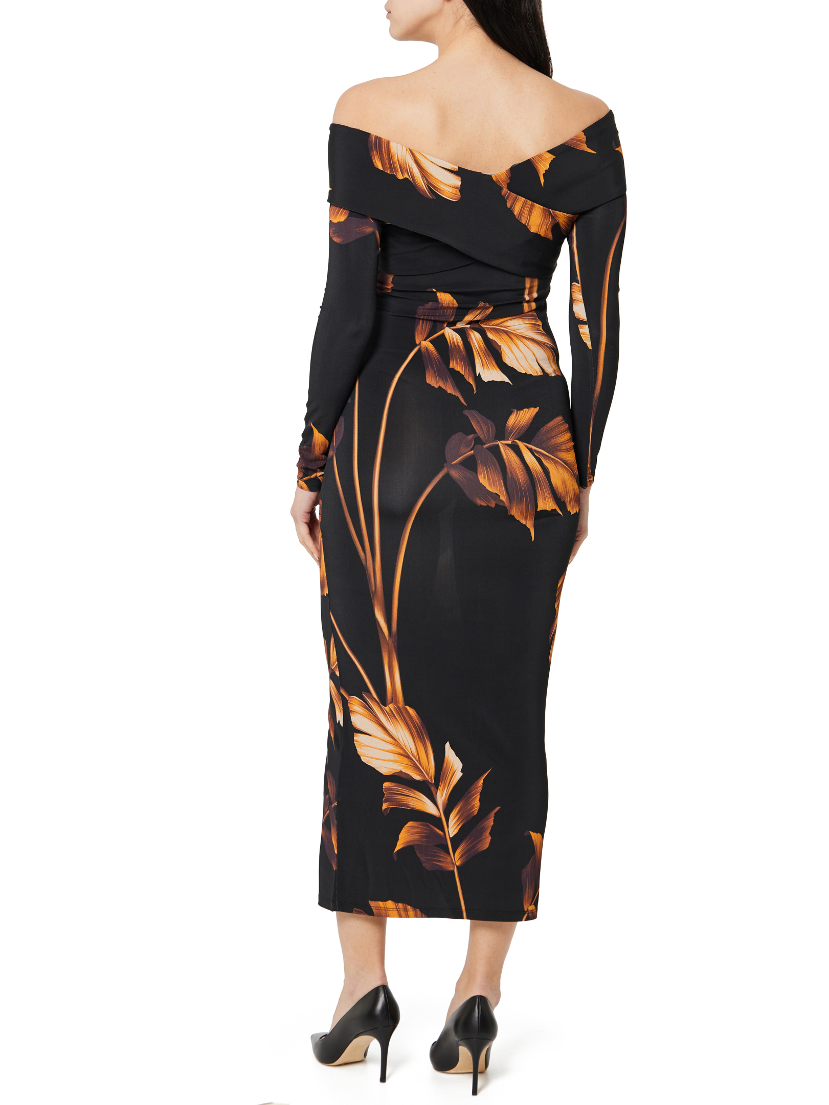 ΜΙΝΤΙ OFF SHOULDER ΦΟΡΕΜΑ JOSEFEN BARDOT 2