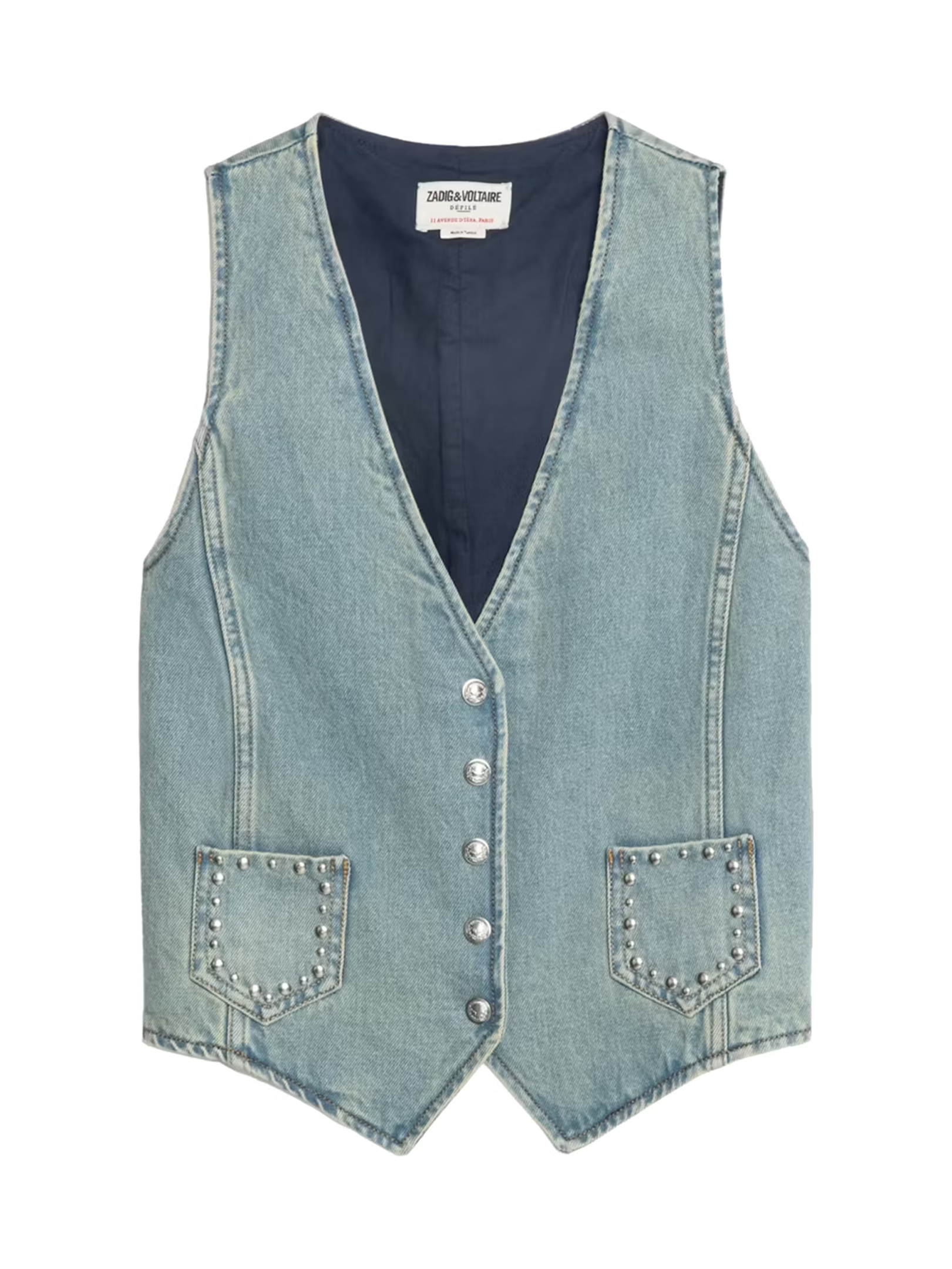 ΓΥΝΑΙΚΕΙΟ DENIM ΓΙΛΕΚΟ ECO STUDS 0