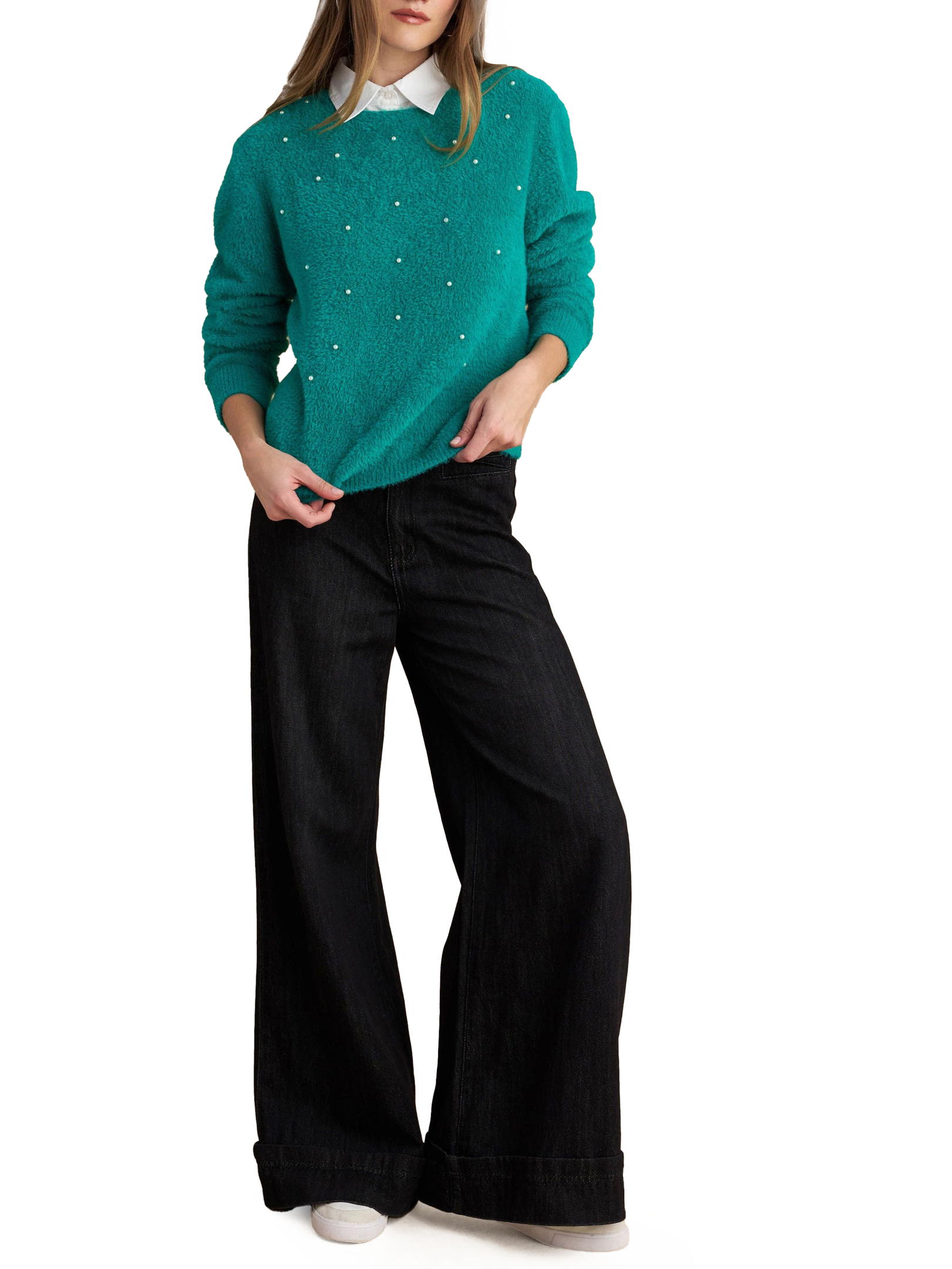 ΓΥΝΑΙΚΕΙΟ ΠΛΕΚΤΟ ΠΟΥΛΟΒΕΡ  1