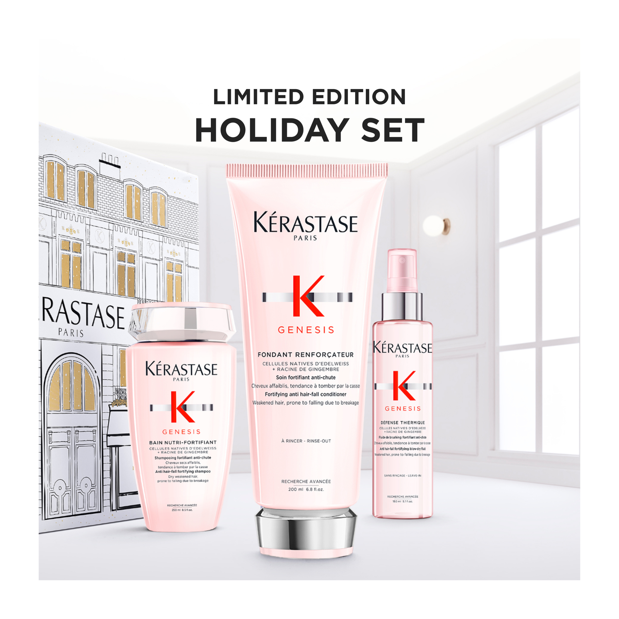 GENESIS ΓΙΑ ΑΔΥΝΑΜΑ ΜΑΛΛΙΑ GIFT SET 4