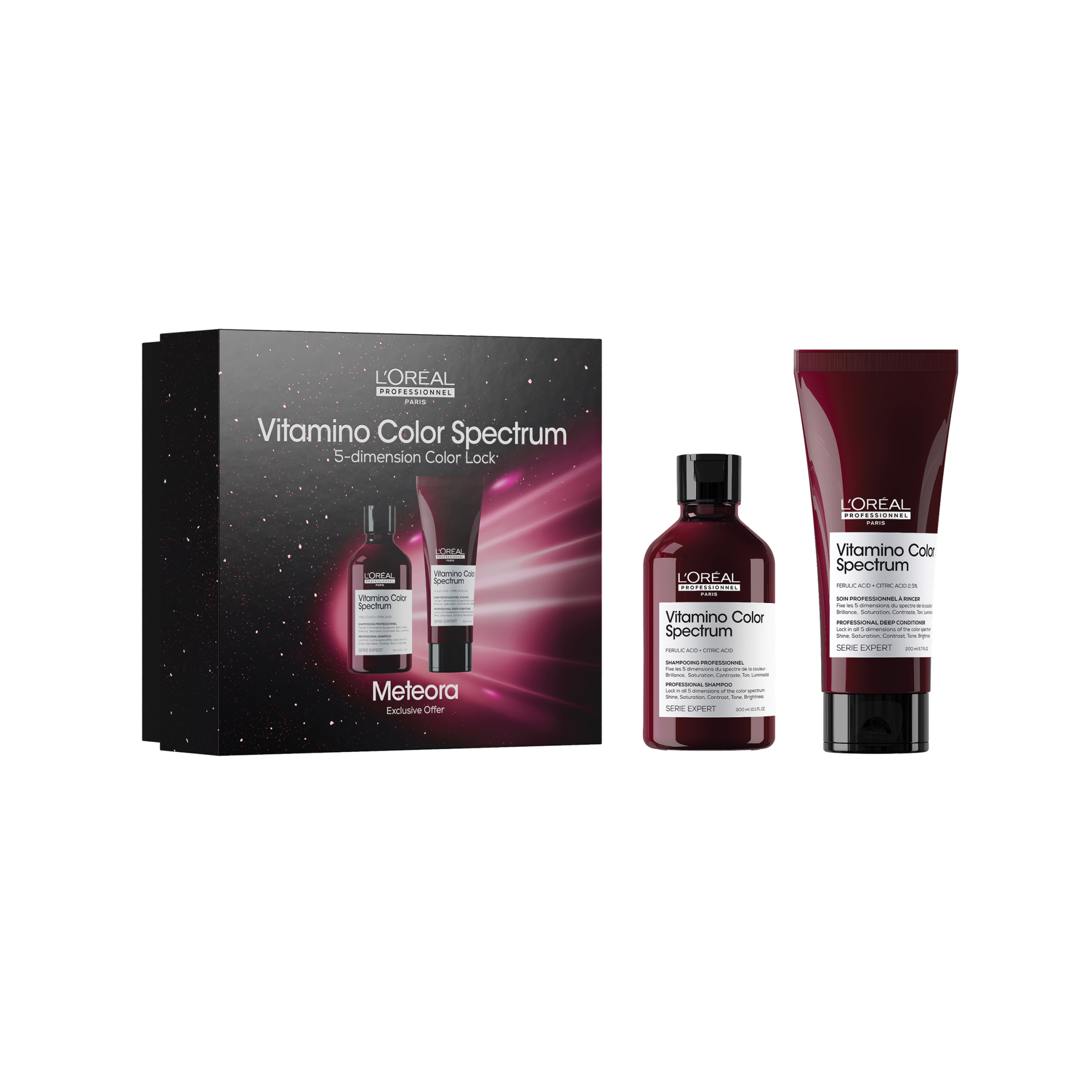 VITAMINO COLOR SPECTRUM ΓΙΑ ΓΥΑΛΙΝΗ ΛΑΜΨΗ DUO GIFT SET 0