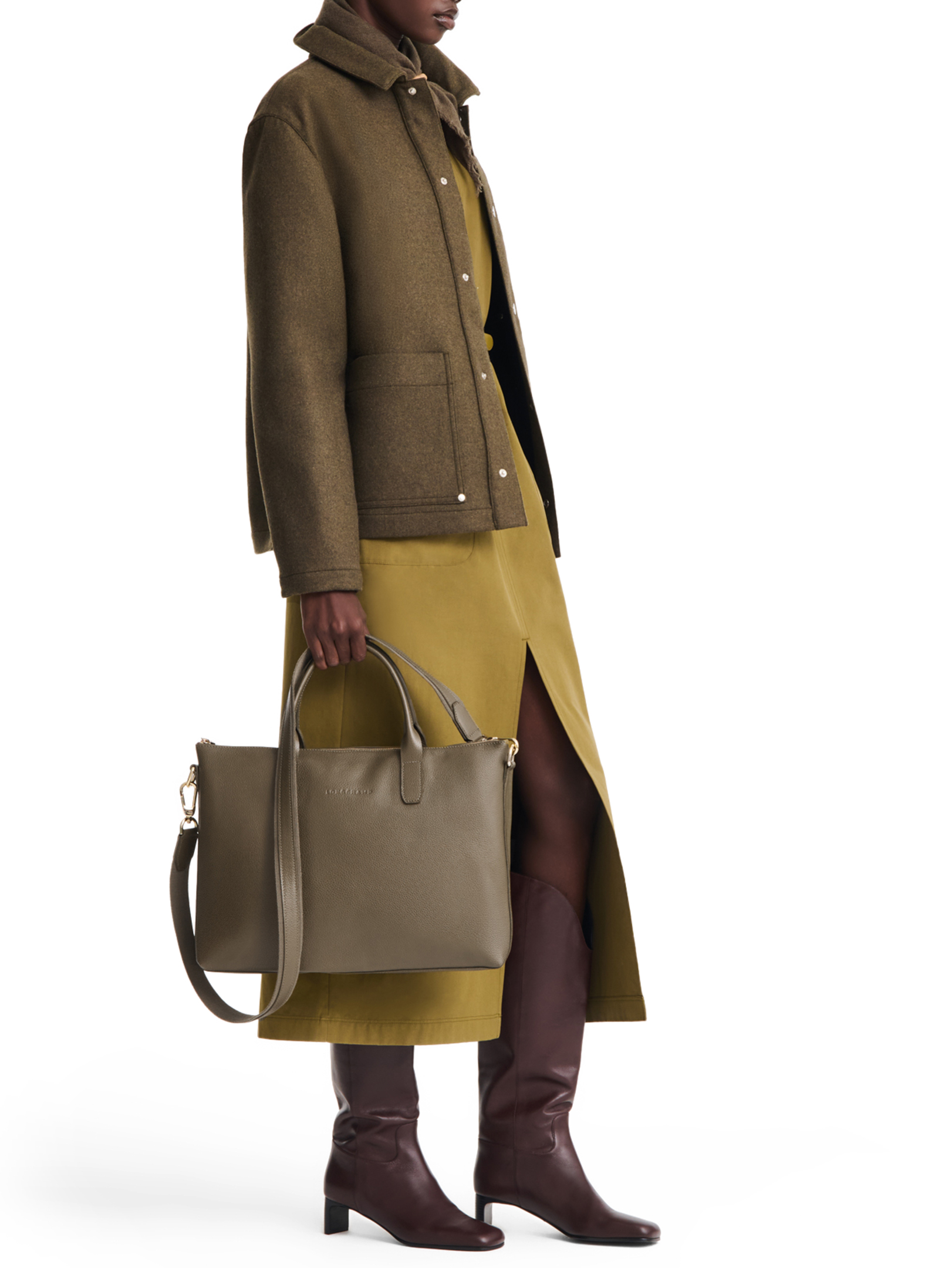 ΓΥΝΑΙΚΕΙΑ ΔΕΡΜΑΤΙΝΗ ΤΣΑΝΤΑ ΧΕΙΡΟΣ LE FOULONNÉ S 1