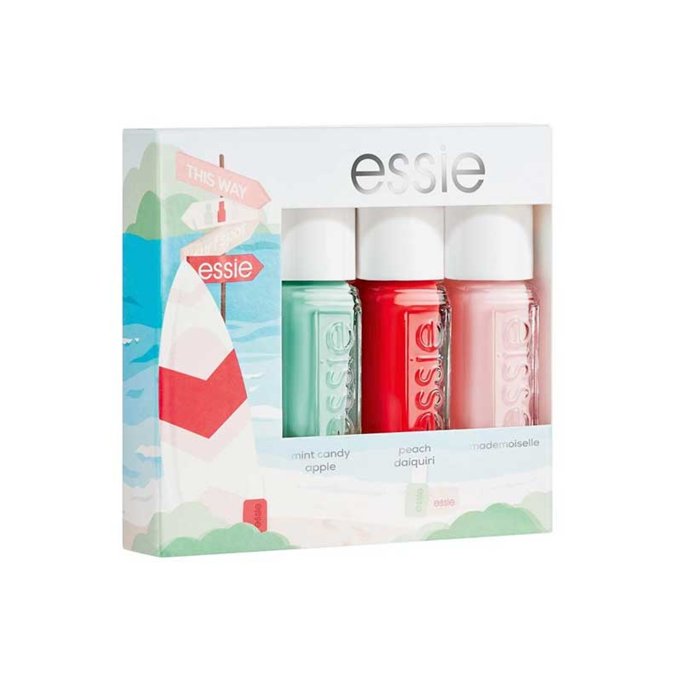 ESSIE SUMMER KIT MINI NAIL POLISH  0