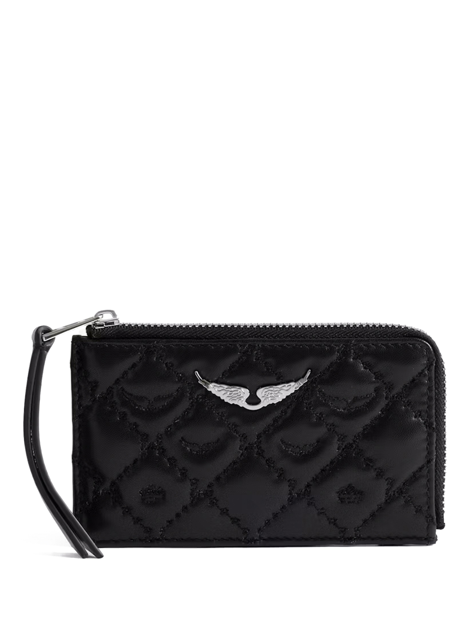 ΓΥΝΑΙΚΕΙΑ ΔΕΡΜΑΤΙΝΗ ΘΗΚΗ ΚΑΡΤΩΝ QUILTED MONOGRAM 0