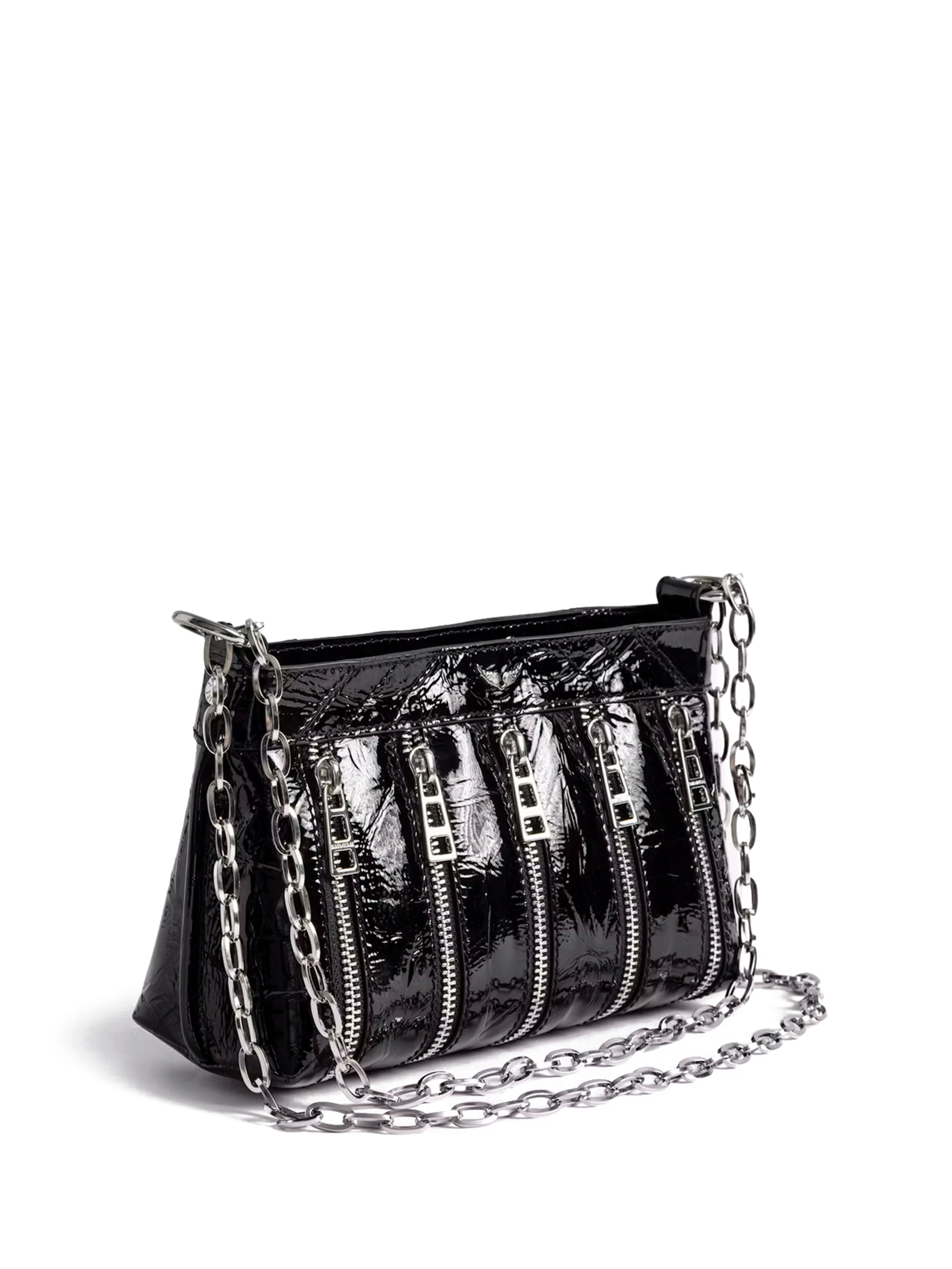 ΓΥΝΑΙΚΕΙΑ ΔΕΡΜΑΤΙΝΗ ΤΣΑΝΤΑ ΧΙΑΣΤΙ SUNNY MOOD MULTI ZIP 3