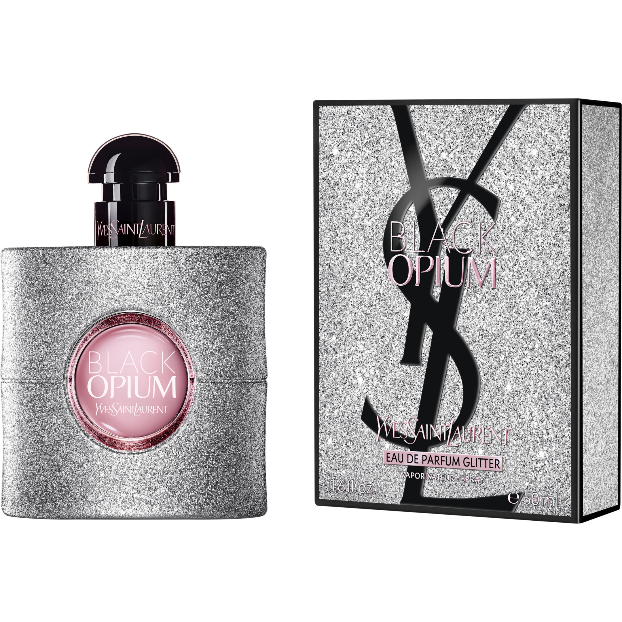 YVES SAINT LAURENT BLACK OPIUM EAU DE PARFUM GLITTER 1