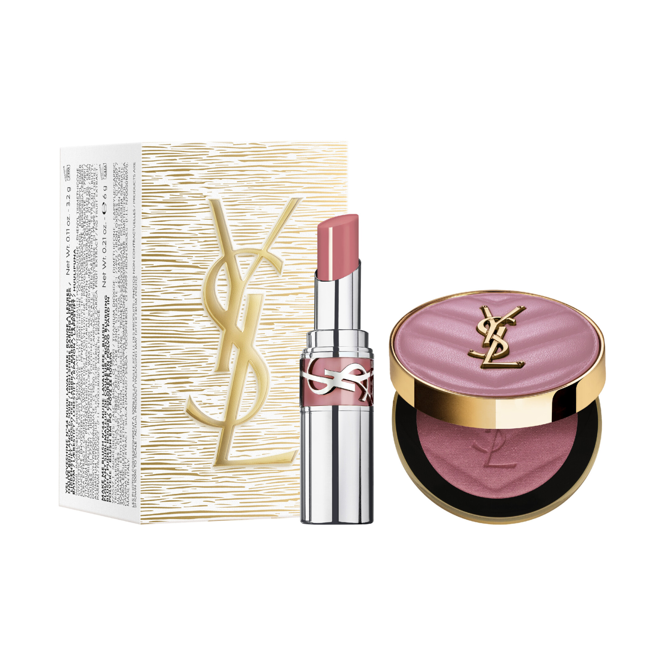 YSL LOVESHINE & MAKE ME BLUSH POWDER GIFT SET 0