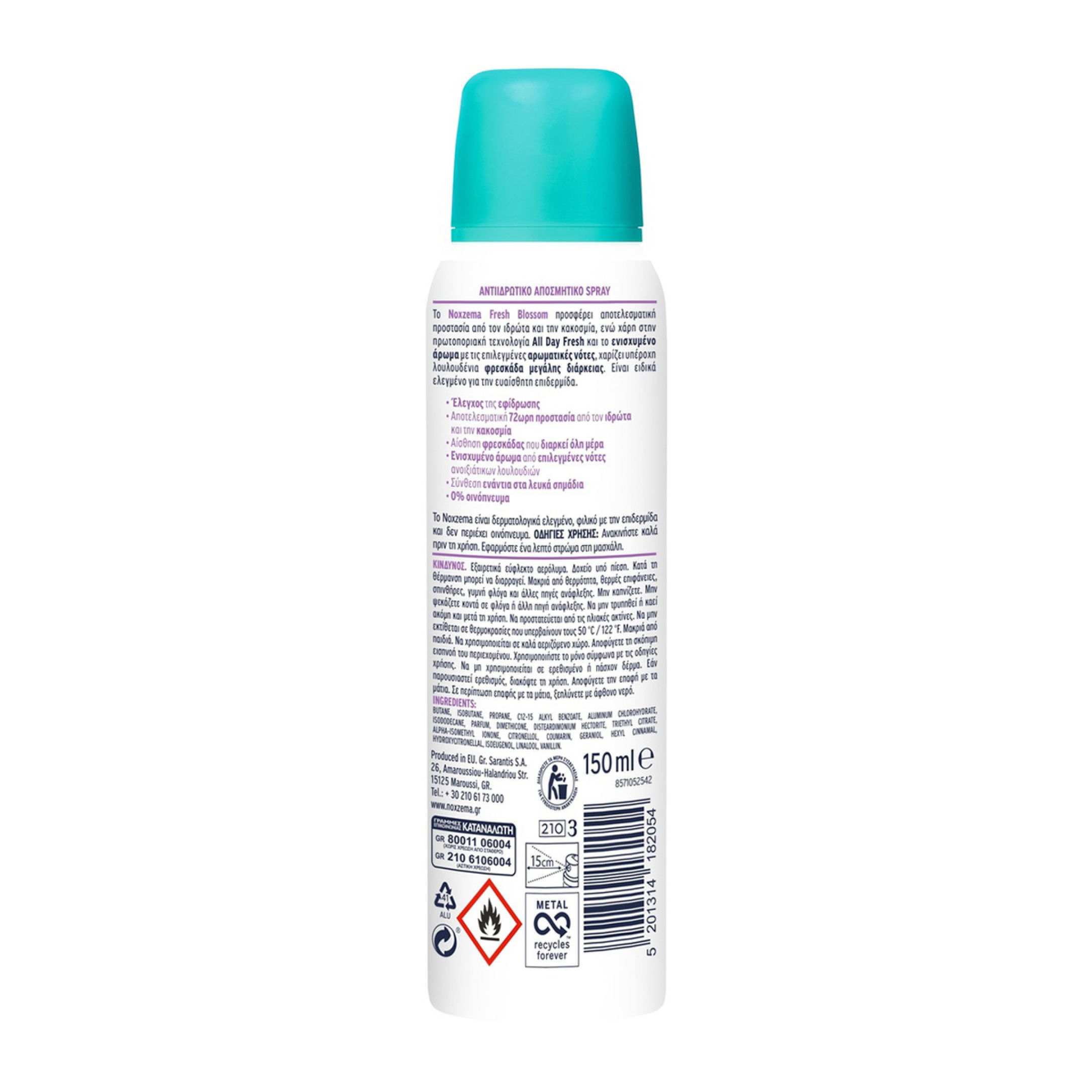 NOXZEMA SPRAY FRESH BLOSSOM 1