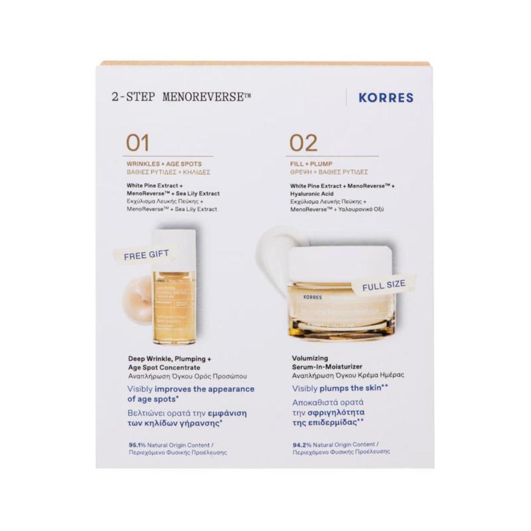 ΣΕΤ ΛΕΥΚΗ ΠΕΥΚΗ ΑΝΑΠΛΗΡΩΣΗ ΟΓΚΟΥ ΚΡΕΜΑ ΗΜΕΡΑΣ & ΟΡΟΣ ΠΡΟΣΩΠΟΥ 2