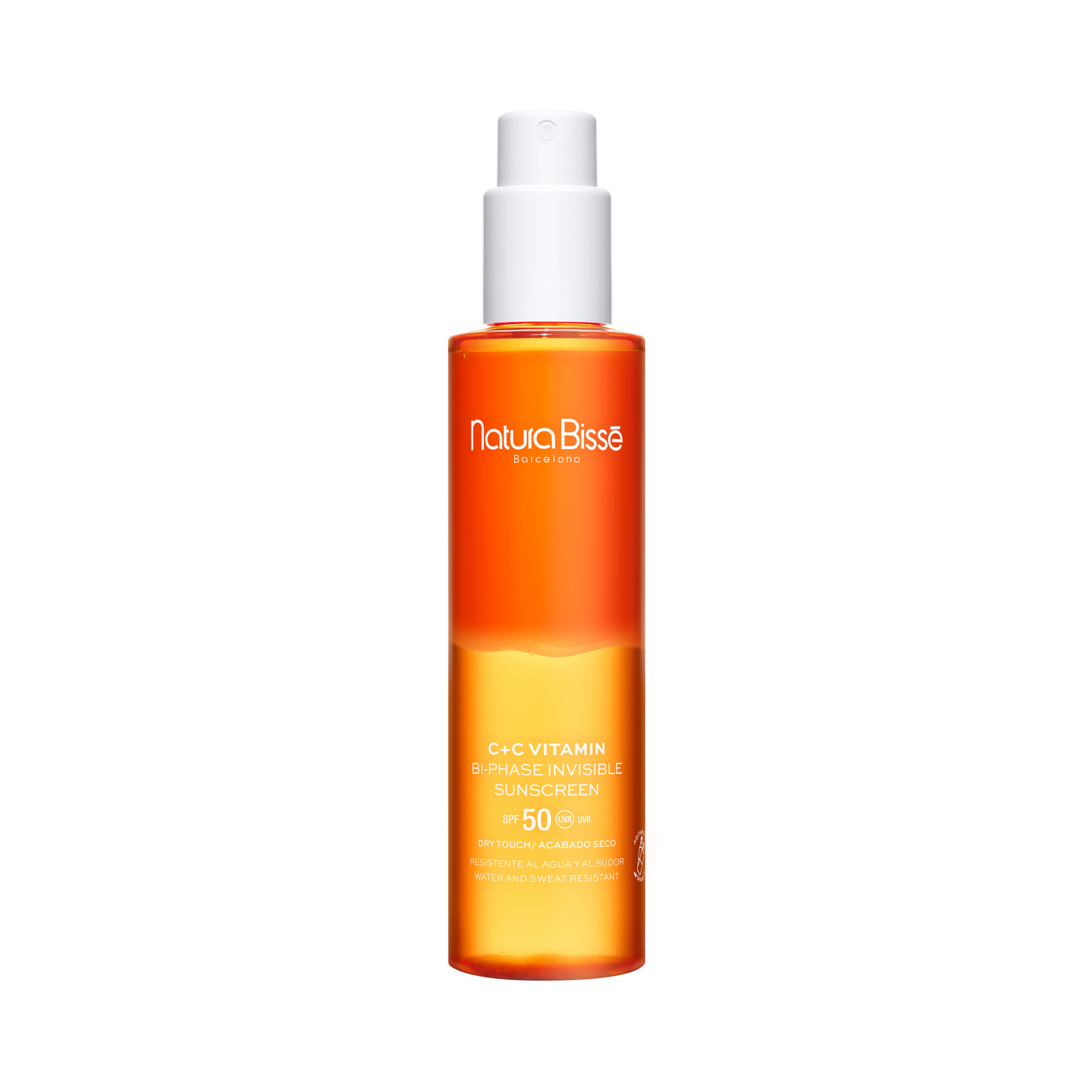 C+C VITAMIN BI-PHASE INVISIBLE SUNSCREEN SPF50 ΔΙΦΑΣΙΚΟ ΑΝΤΙΗΛΙΑΚΟ ΣΩΜΑΤΟΣ UVA/UVB 0