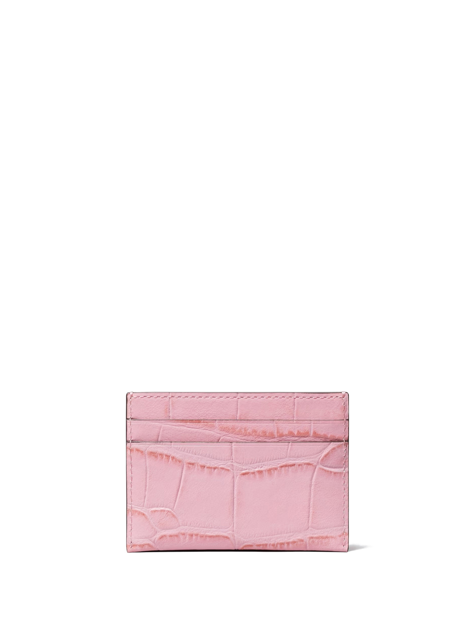 ΓΥΝΑΙΚΕΙΑ ΘΗΚΗ ΚΑΡΤΩΝ CHARLIE EMBOSSED CROC CARD CASE 1