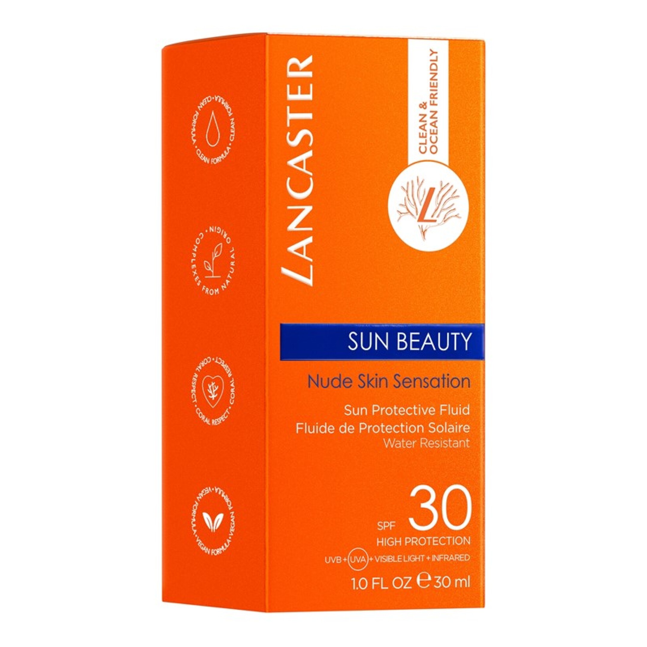LANCASTER SUN BEAUTY SUN PROTECTIVE FACE FLUID SPF30 12