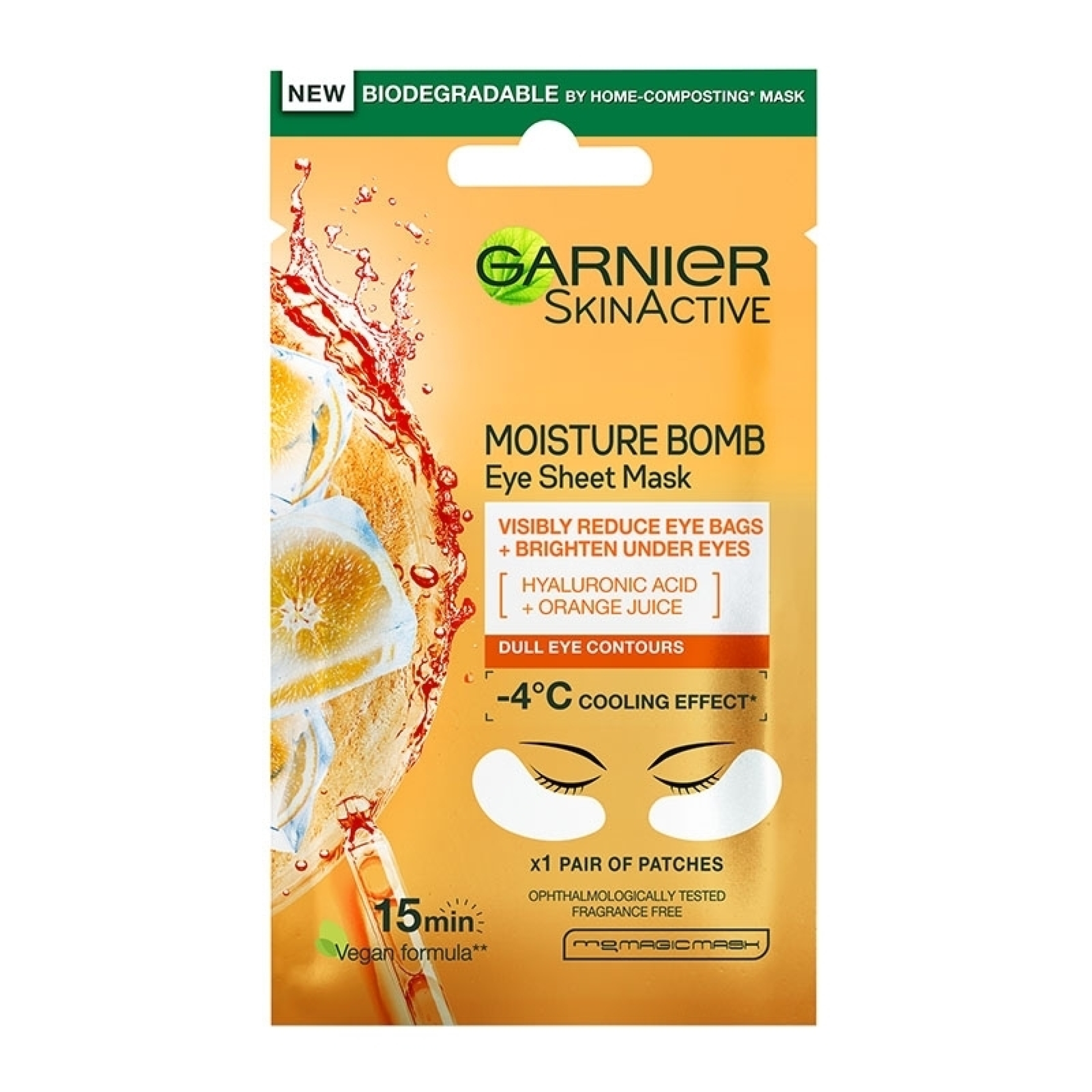 GARNIER EYE TISSUE MASK  0