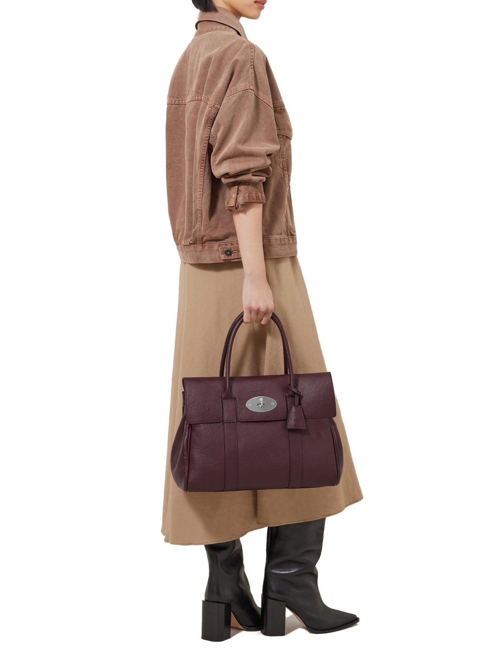 ΓΥΝΑΙΚΕΙΑ ΔΕΡΜΑΤΙΝΗ ΤΣΑΝΤΑ ΧΕΙΡΟΣ BAYSWATER SMALL 8