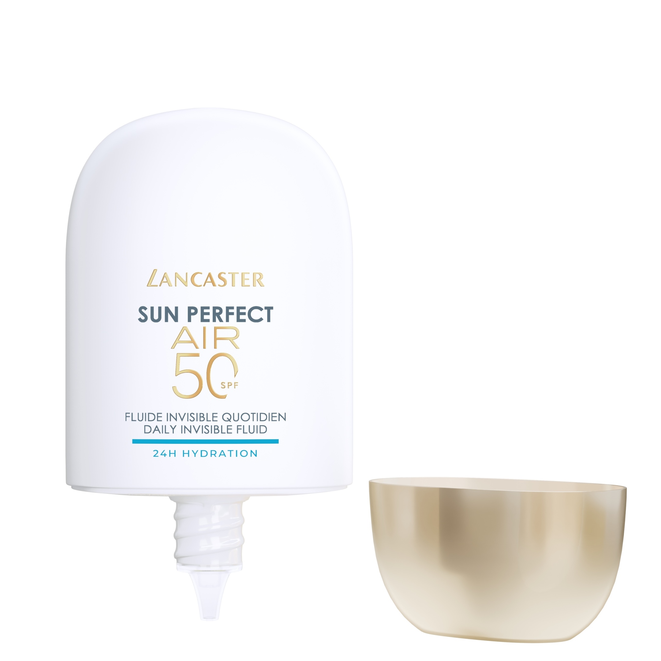 LANCASTER SUN PERFECT AIR DAILY INVISIBLE FLUID SPF50 24H HYDRATION 1