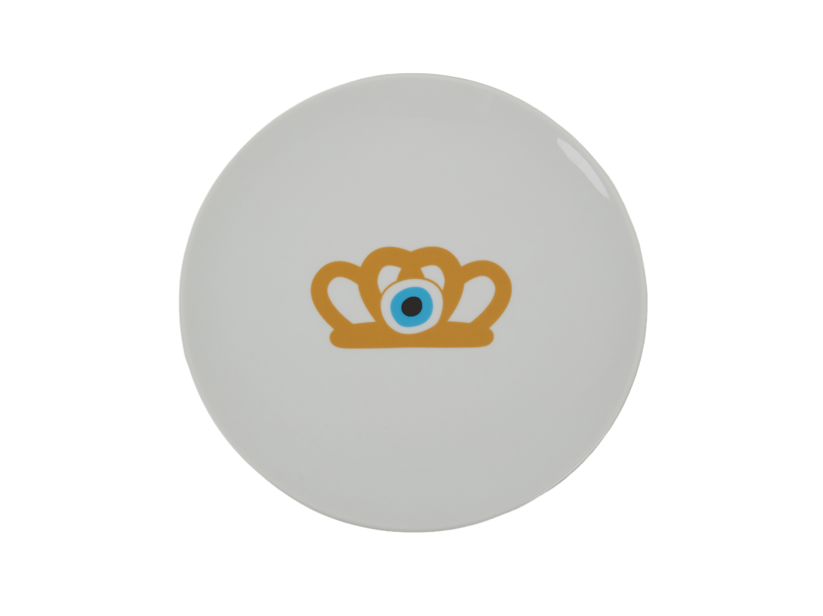 ΠΙΑΤΟ ΦΑΓΗΤΟΥ GOLDEN CROWN WITH EVILEYE 0