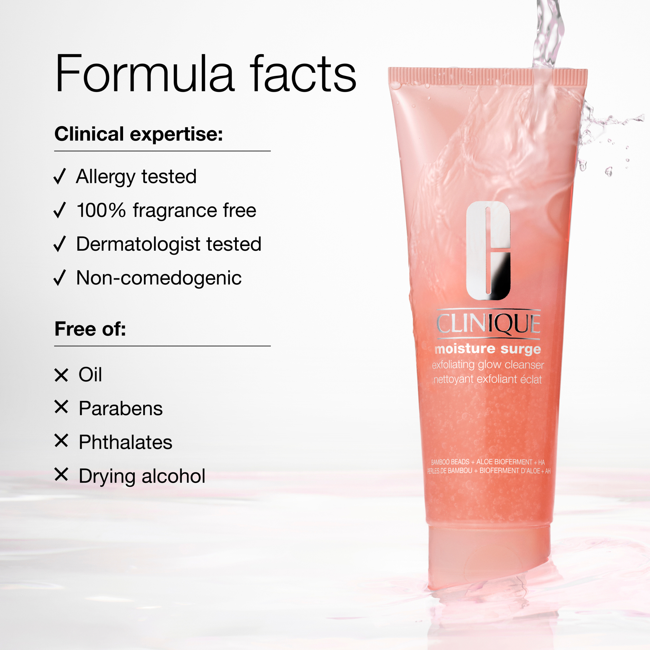 MOISTURE SURGE EXFOLIATING GLOW CLEANSER 4