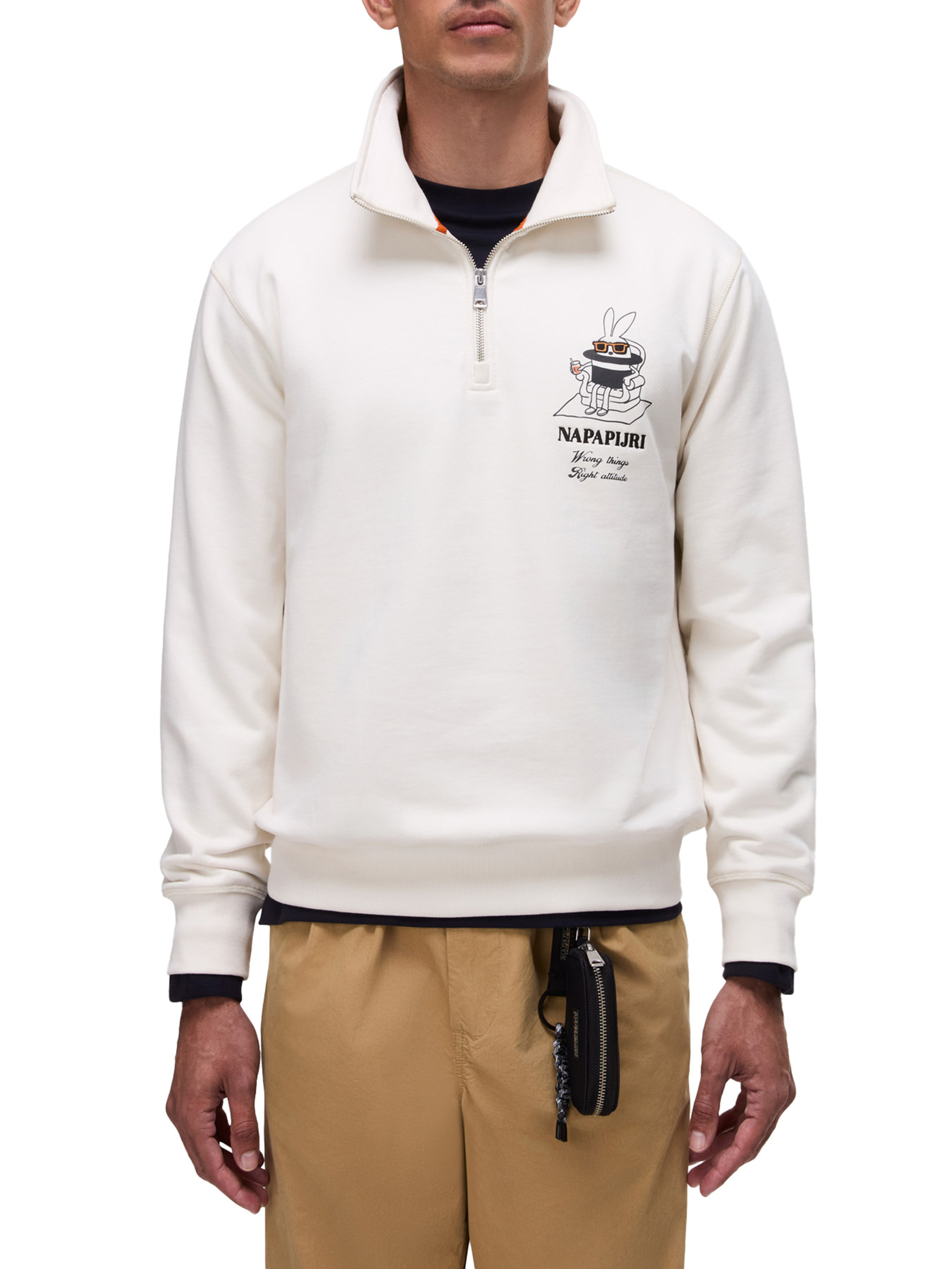 ΑΝΔΡΙΚΟ ΦΟΥΤΕΡ HALF-ZIP B-SOL 1