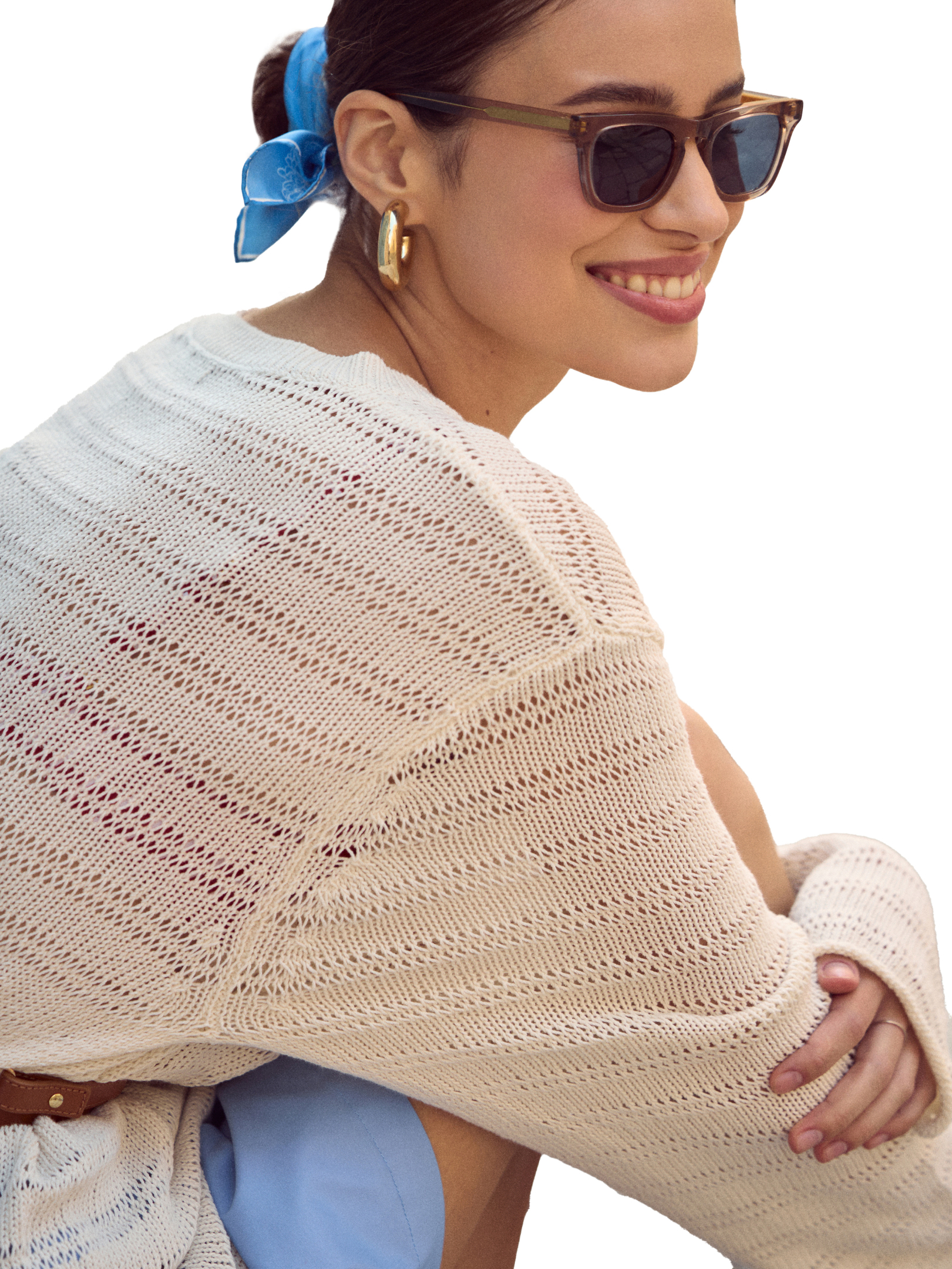 ΜΕΤΑΞΩΤΟ ΜΑΝΤΙΛΙ GARDEN OF BLUE 2