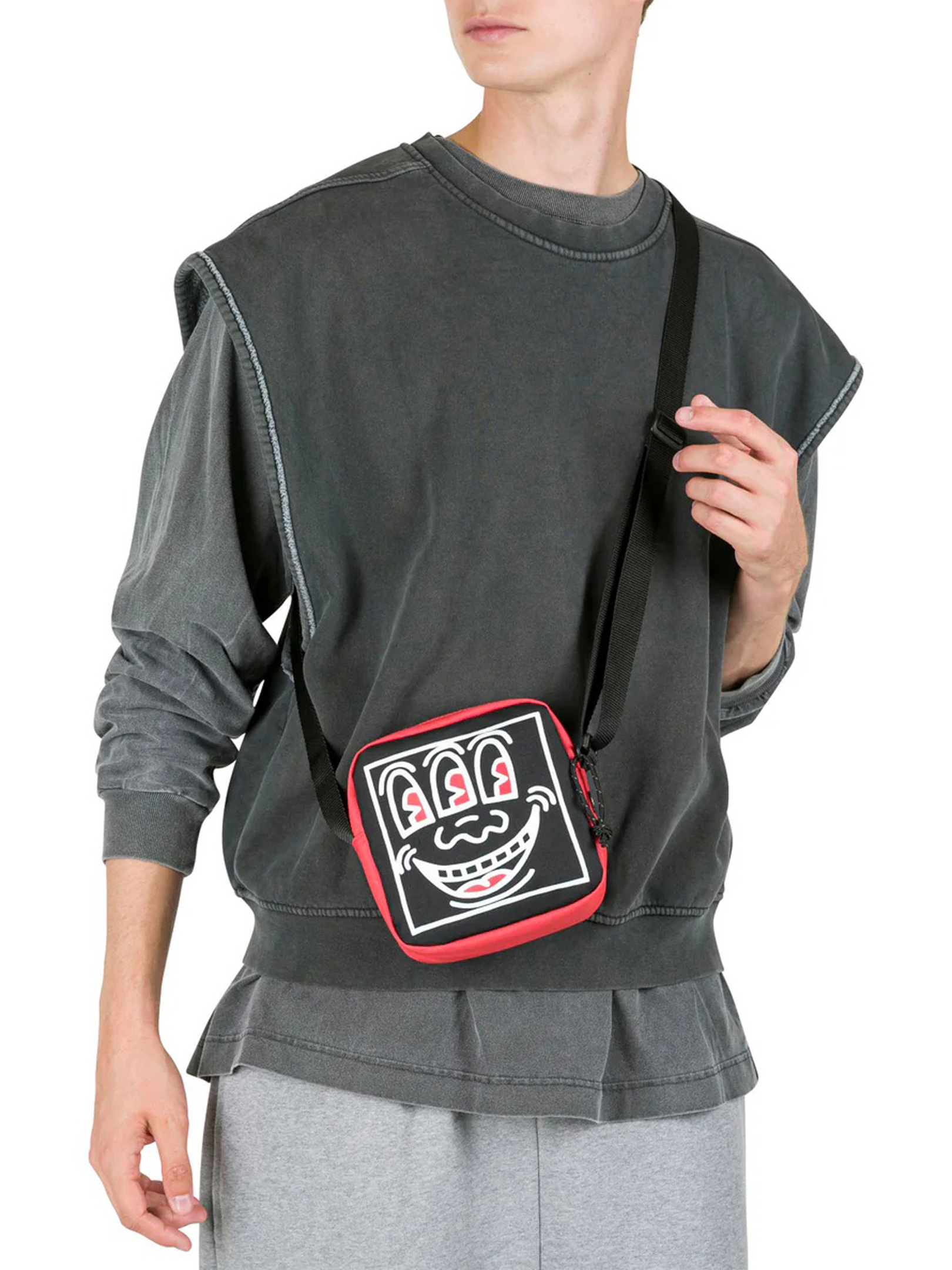 ΤΣΑΝΤΑ ΧΙΑΣΤΙ BOX MINI BAG KEITH HARING 3